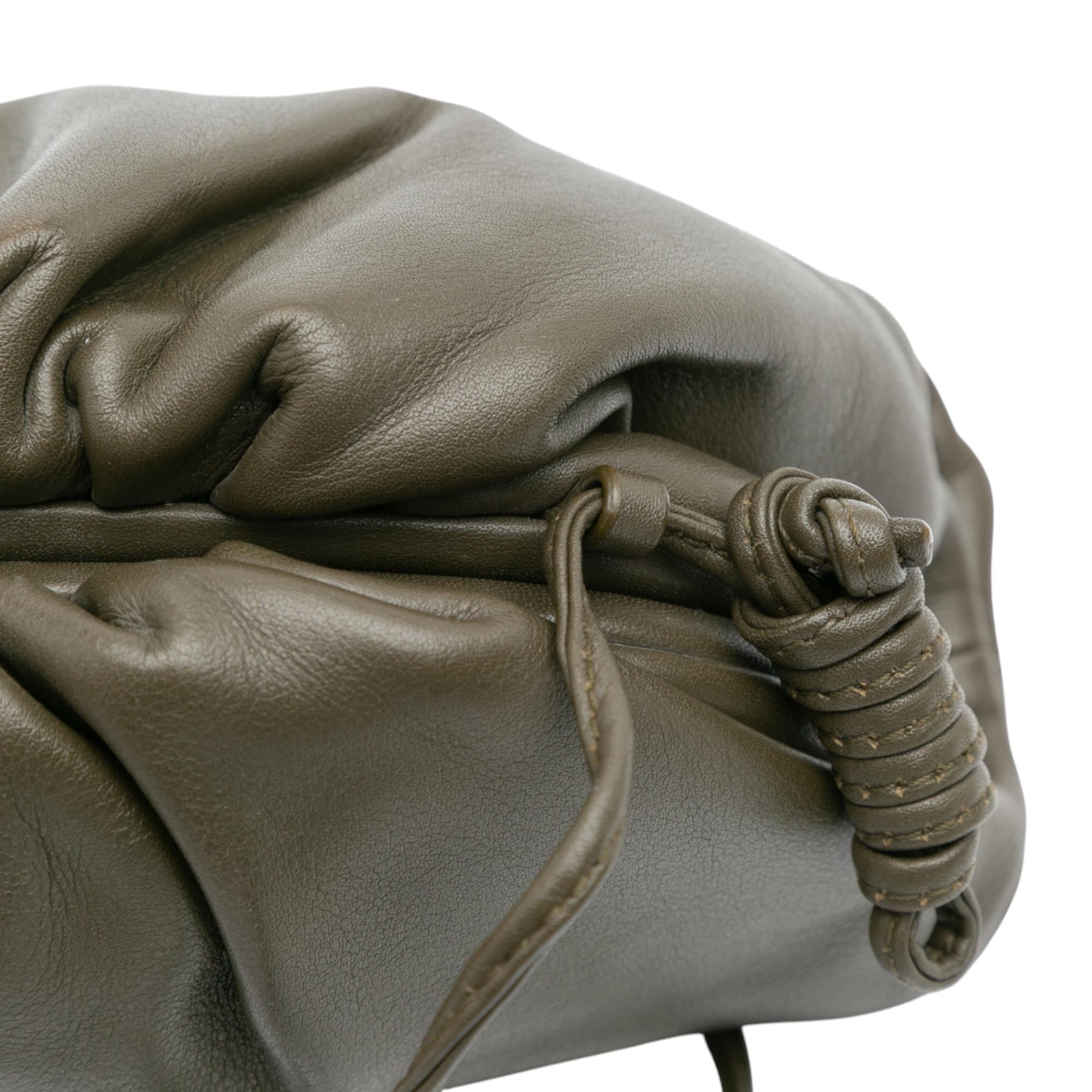Bottega Veneta Lambskin The Mini Pouch Crossbody