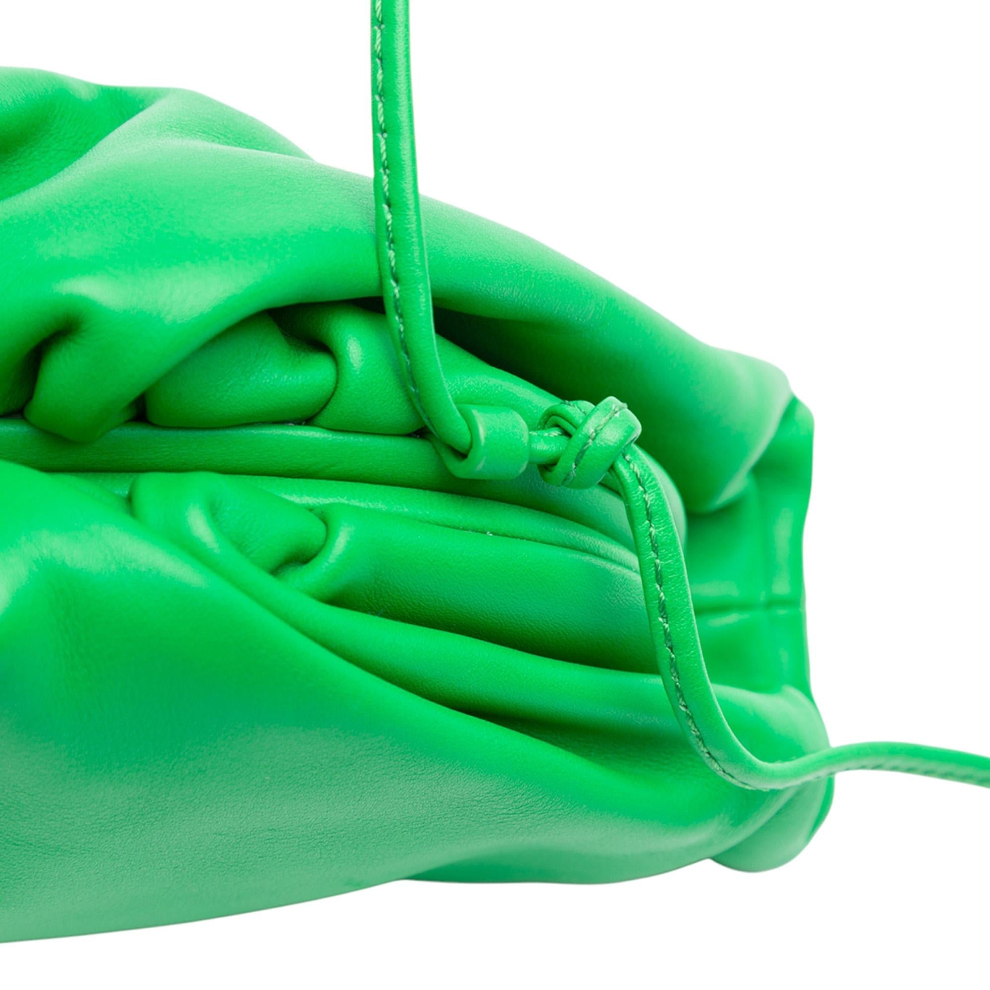 Bottega Veneta Lambskin The Mini Pouch Crossbody