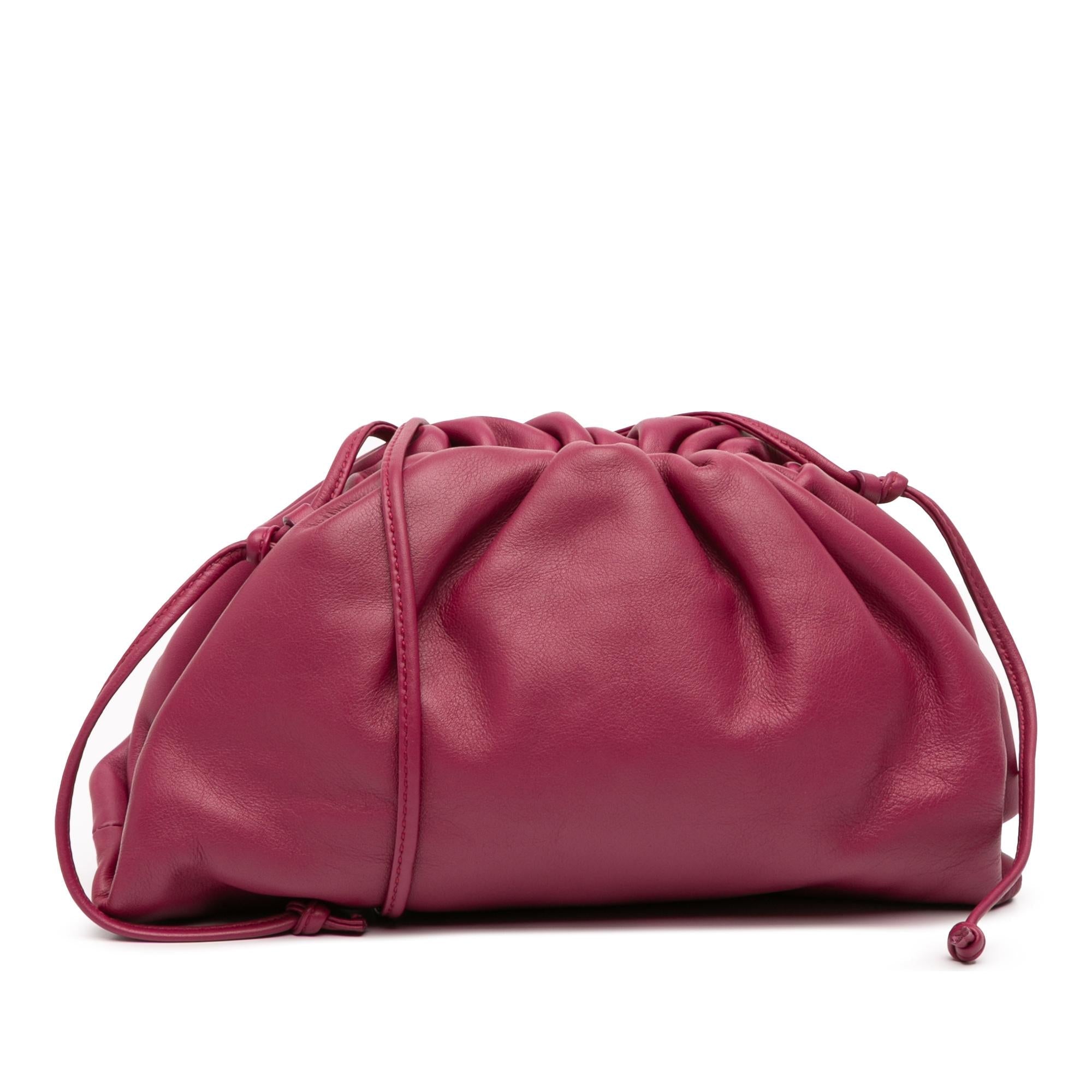 Bottega Veneta Lambskin The Mini Pouch Crossbody