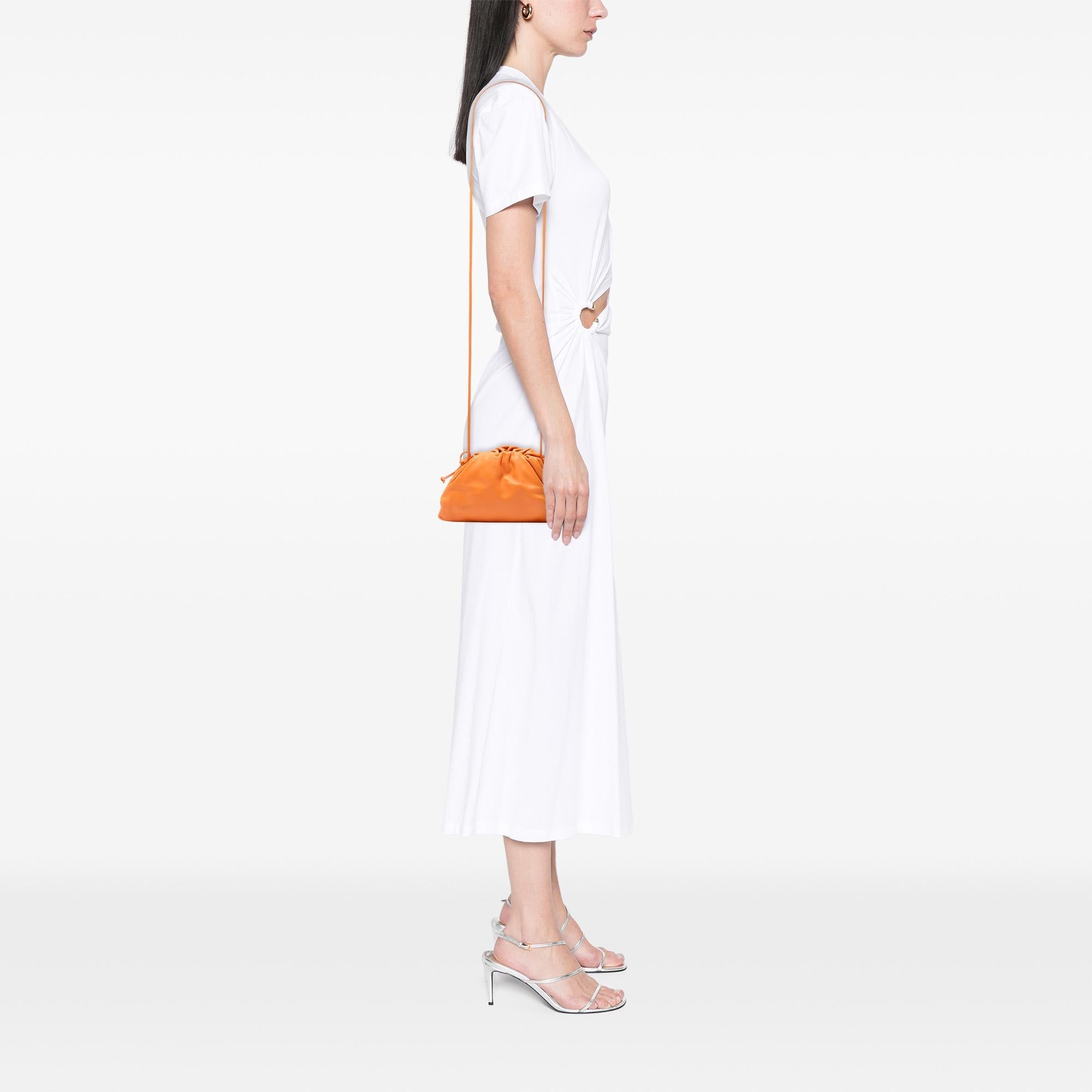 Bottega Veneta Lambskin The Mini Pouch Crossbody