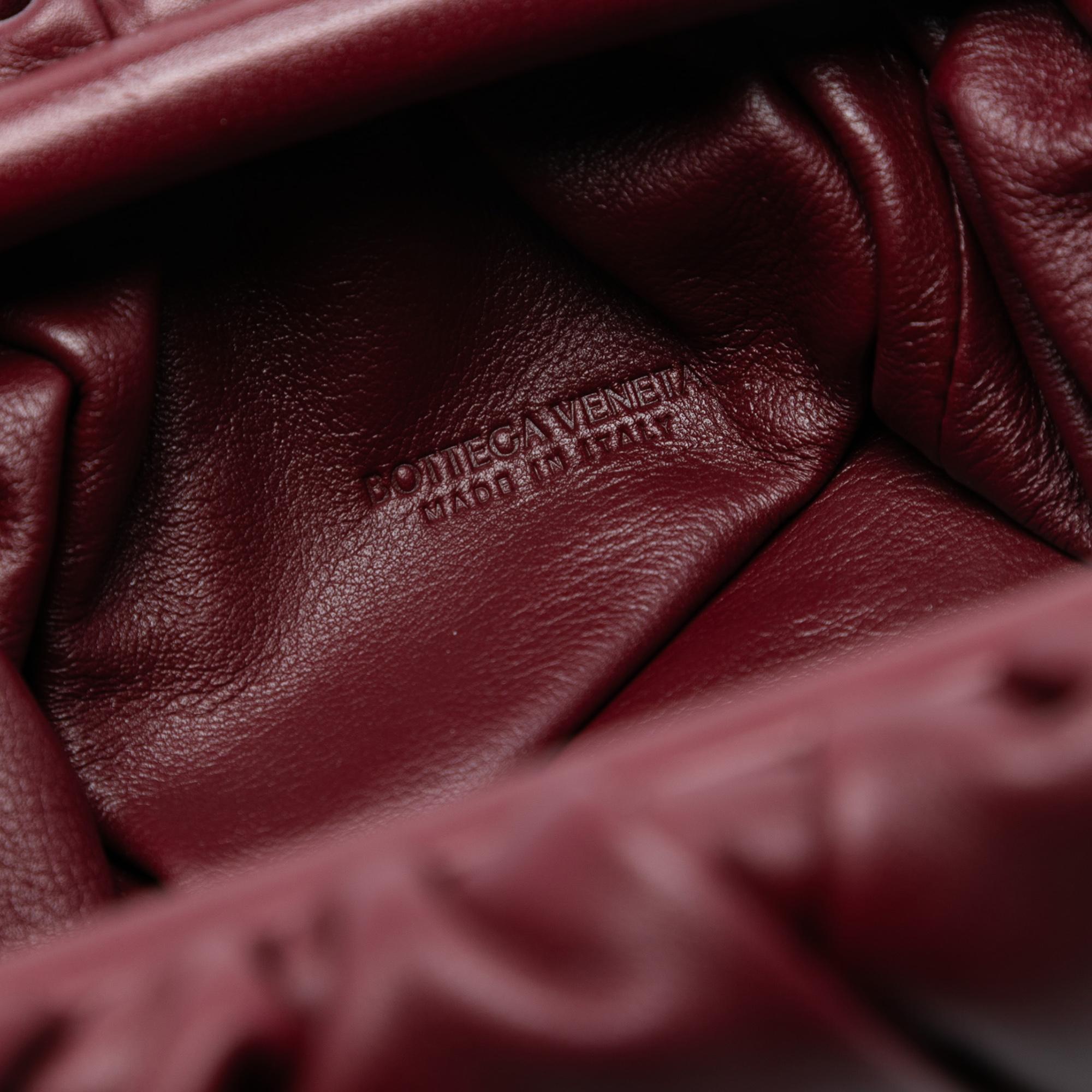 Bottega Veneta Lambskin The Mini Pouch Crossbody