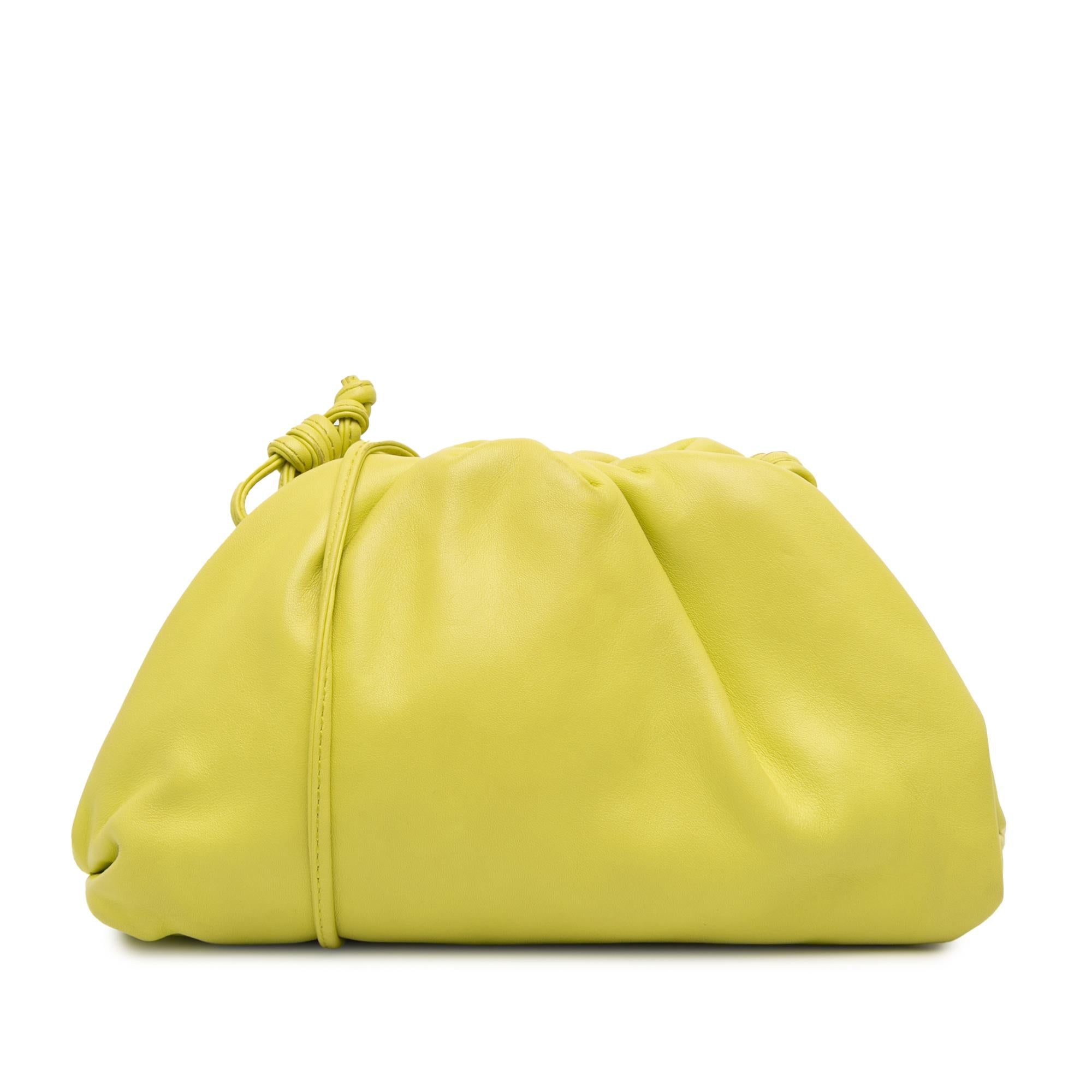 Bottega Veneta Lambskin The Mini Pouch Crossbody