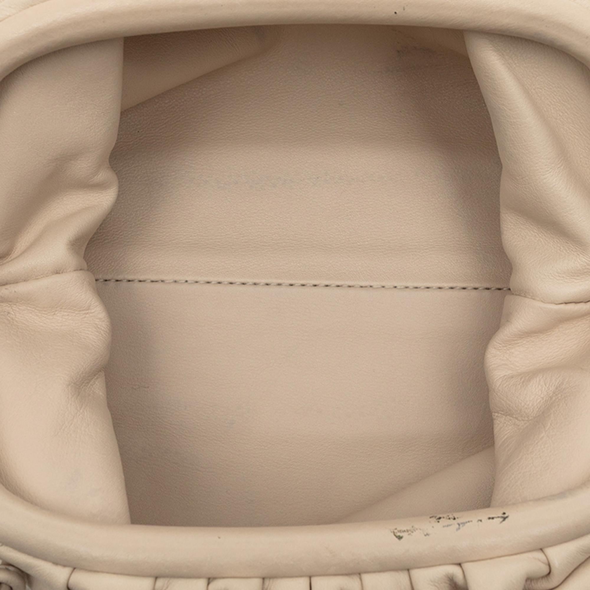 Bottega Veneta Lambskin The Mini Pouch Crossbody