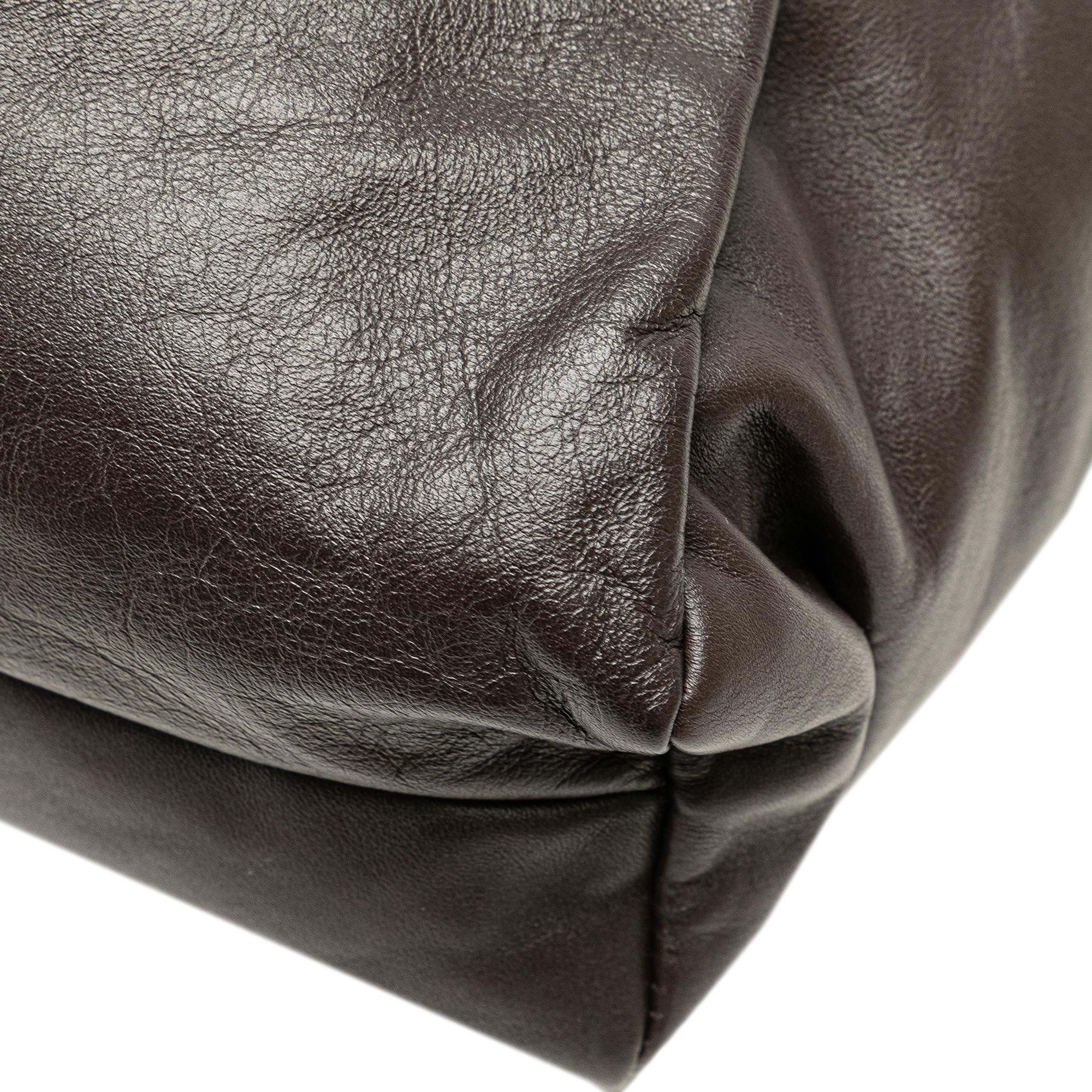 Bottega Veneta Lambskin The Shoulder Pouch