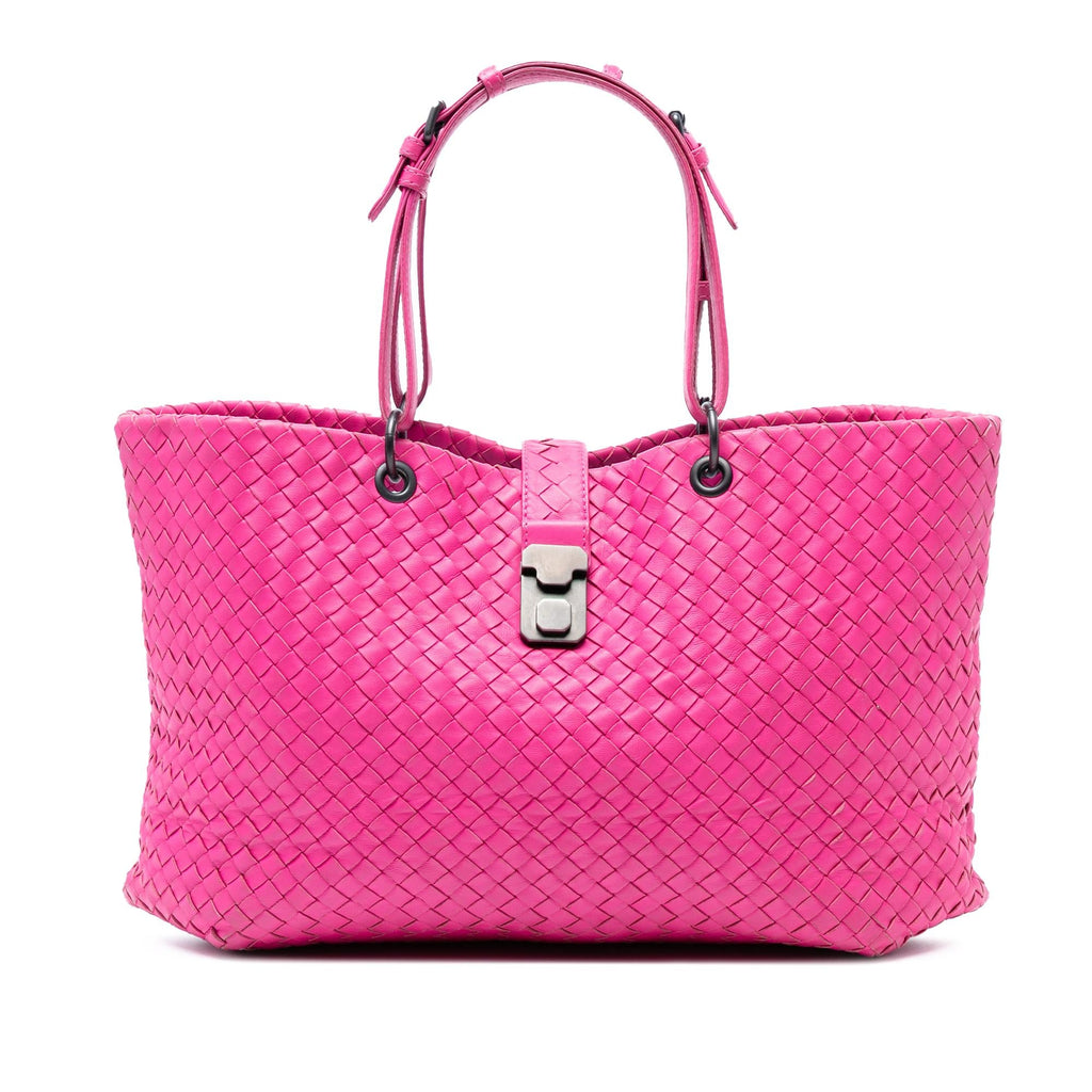 Bottega Veneta Large Nappa Intrecciato Capri Tote