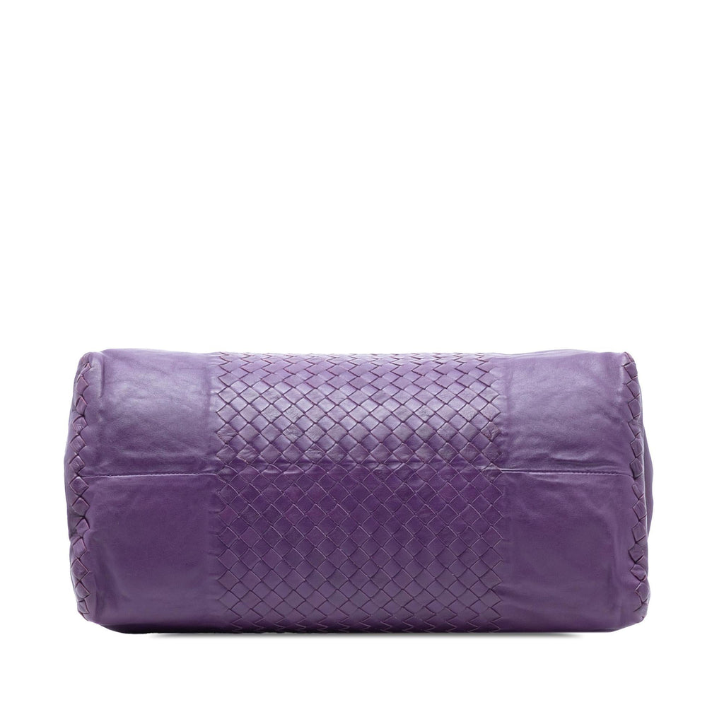 Bottega Veneta Large Nappa Intrecciato Leggero Satchel