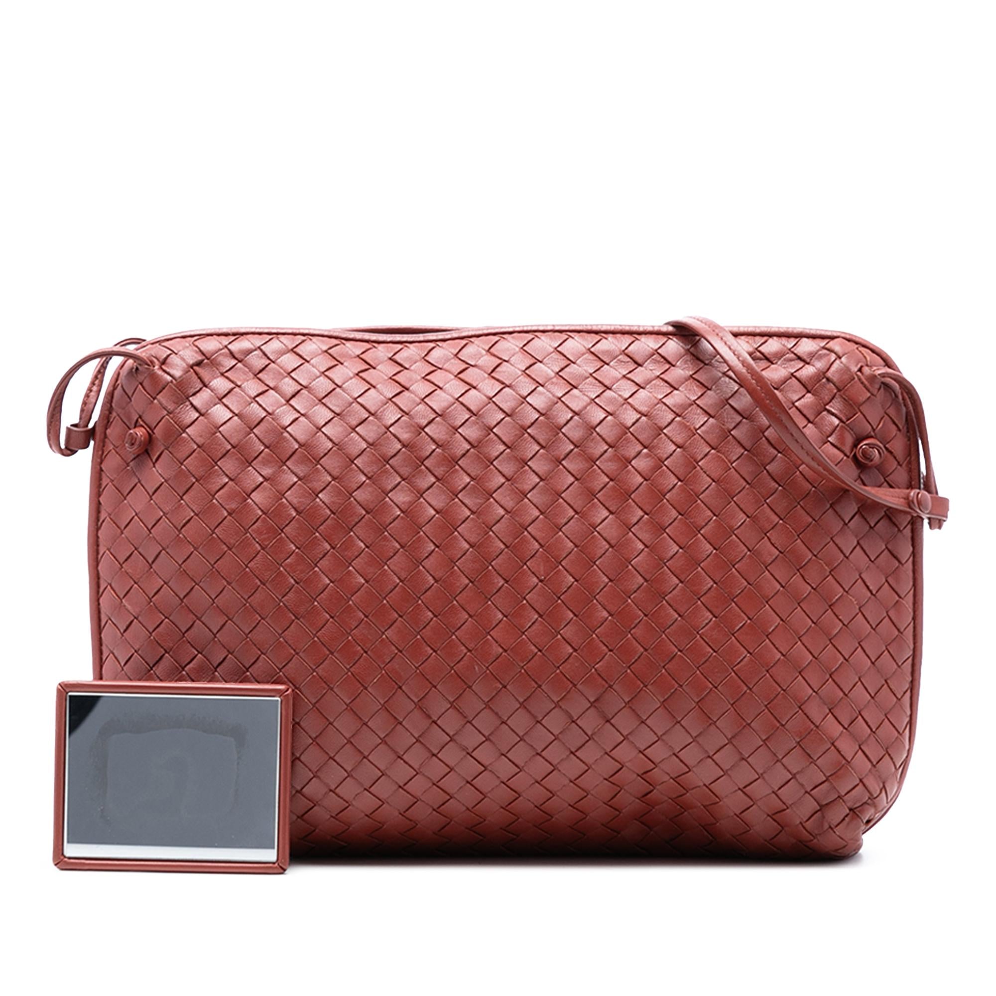 Bottega Veneta Large Nappa Intrecciato Nodini Crossbody