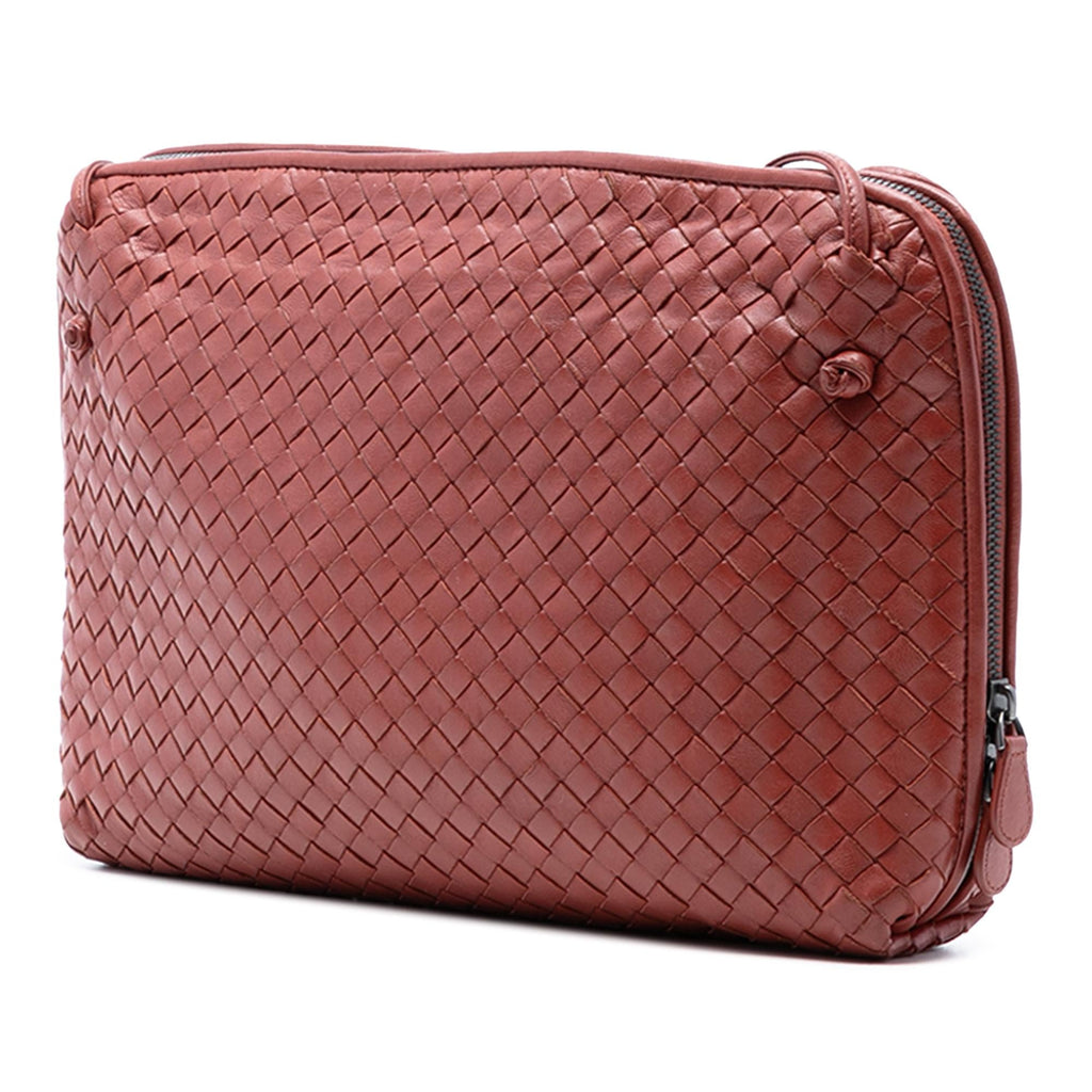 Bottega Veneta Large Nappa Intrecciato Nodini Crossbody