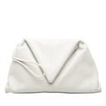 Bottega Veneta Leather BV Trine Angular Clutch
