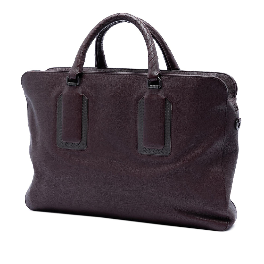 Bottega Veneta Leather Business Bag