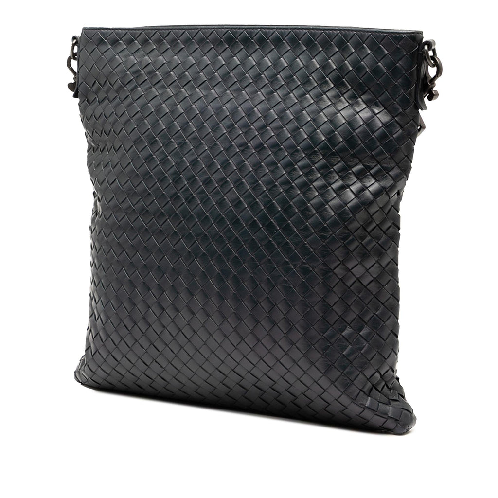 Bottega Veneta Leather Intrecciato Crossbody