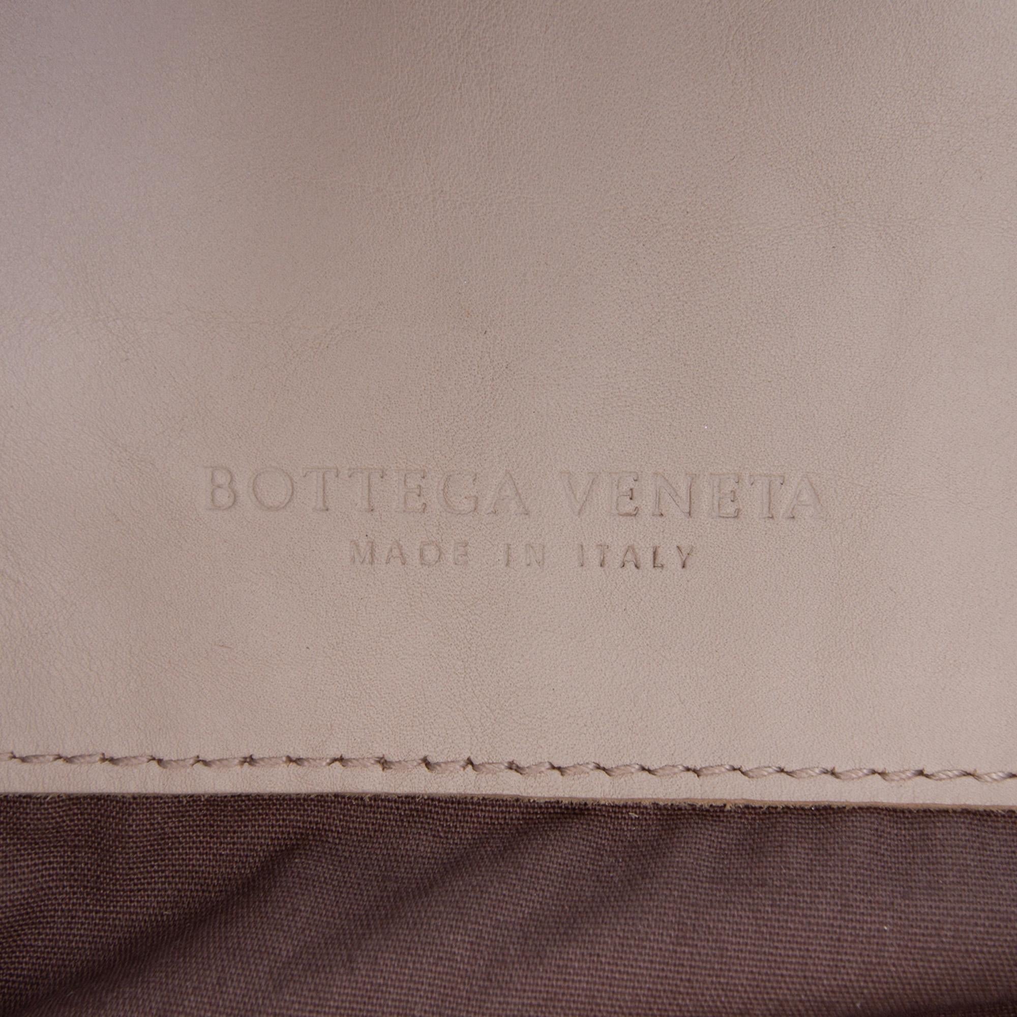 Bottega Veneta Leather Intrecciato Side Zip Tote