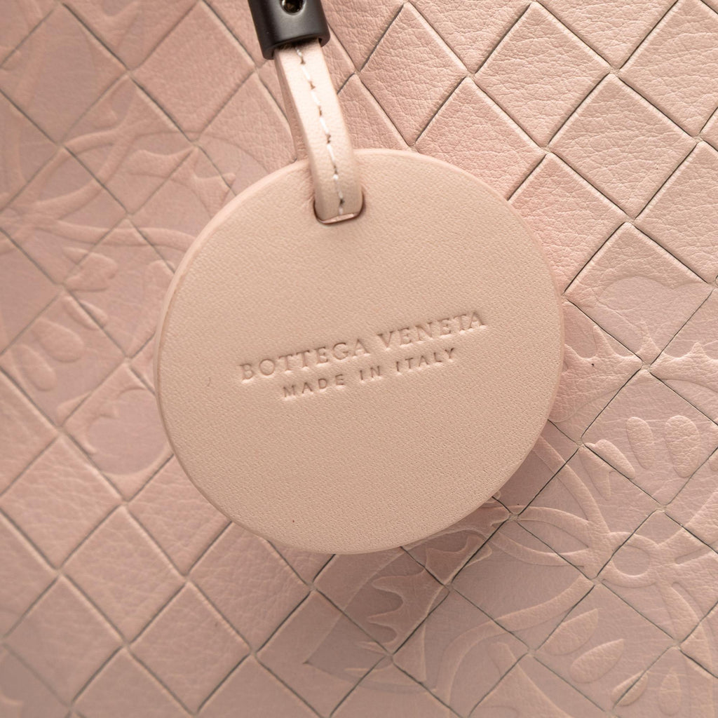 Bottega Veneta Leather Intrecciomirage Butterfly Tote