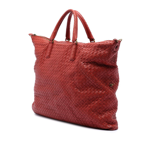 Bottega Veneta Maxi Intrecciato Nappa Convertible Satchel