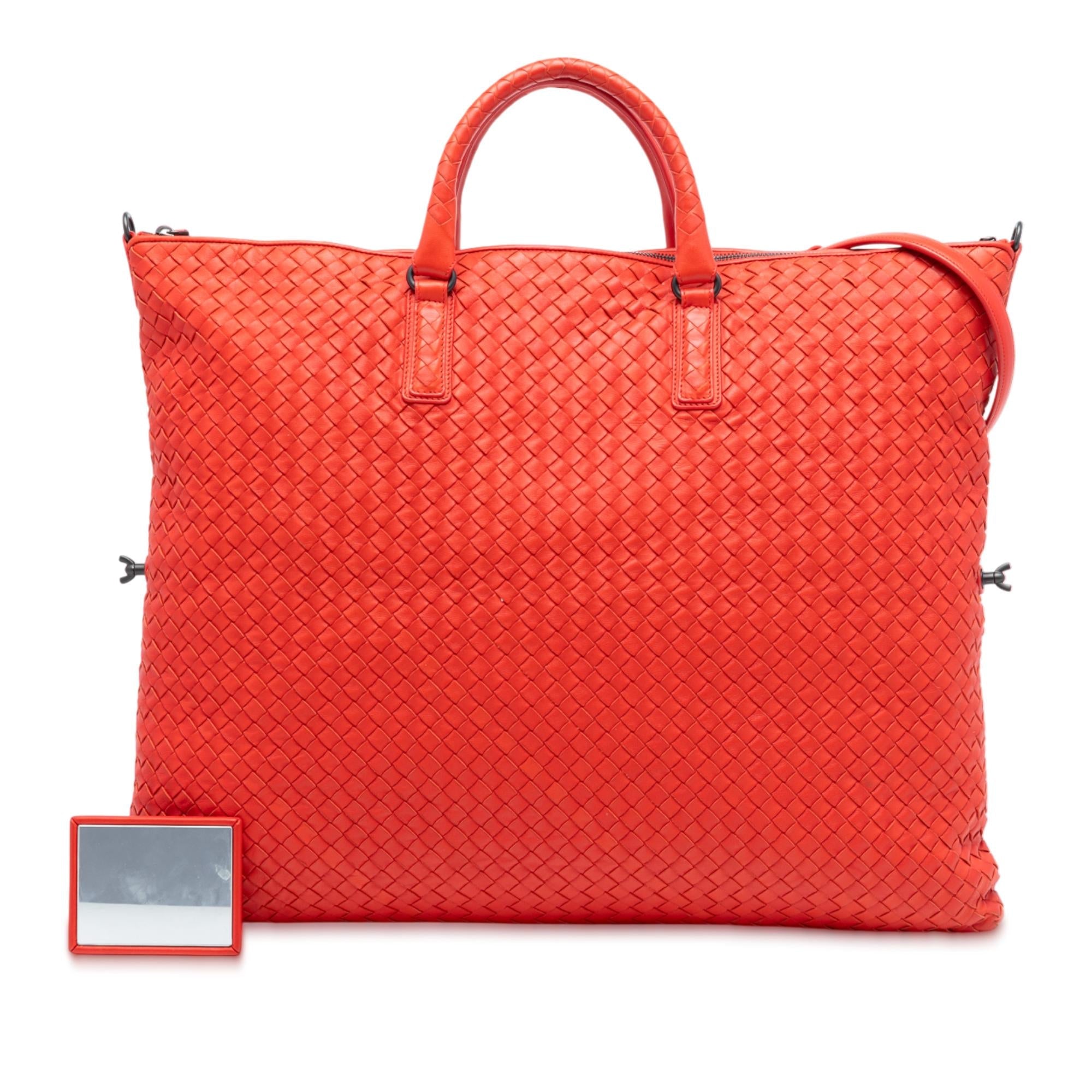 Bottega Veneta Maxi Intrecciato Nappa Convertible Satchel