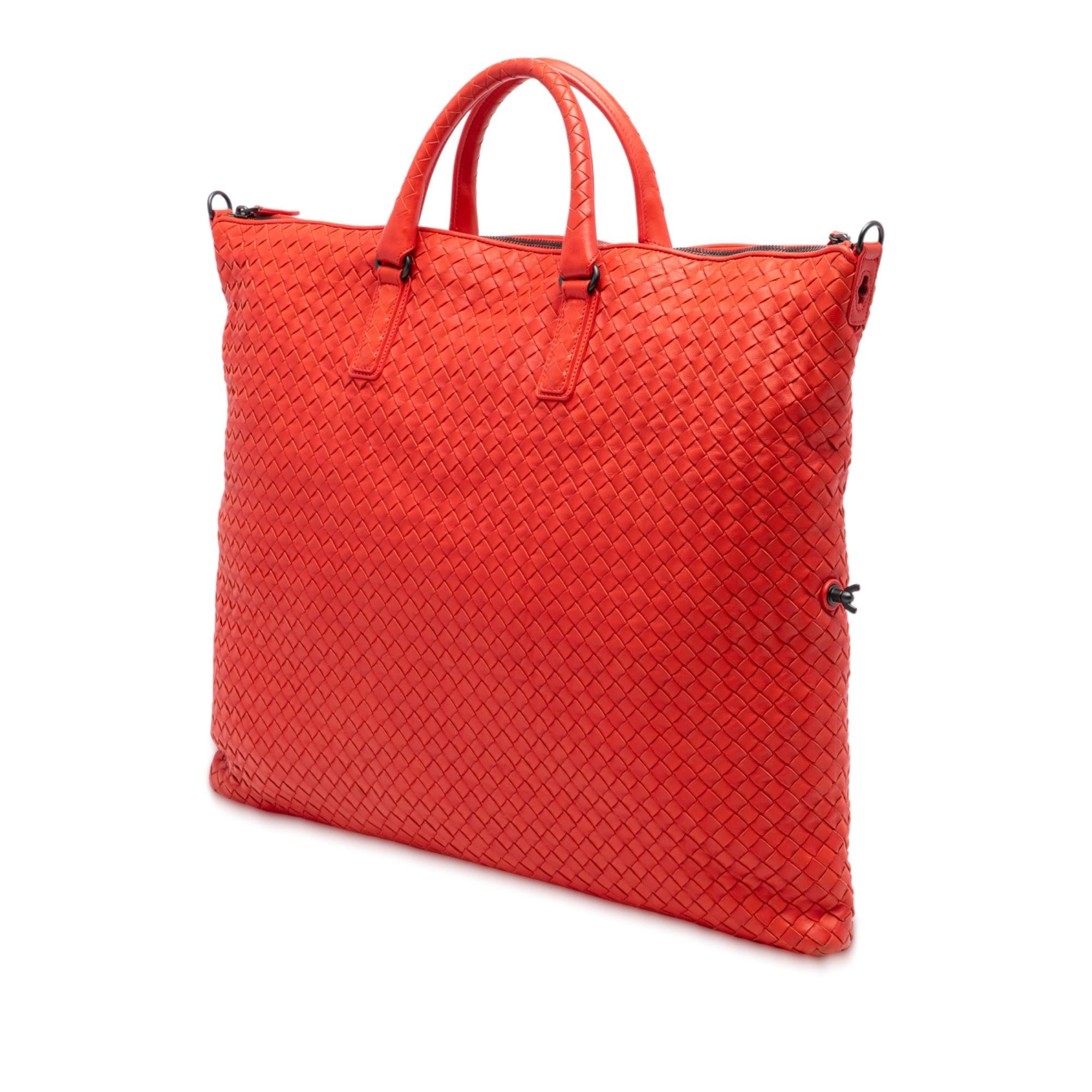 Bottega Veneta Maxi Intrecciato Nappa Convertible Satchel