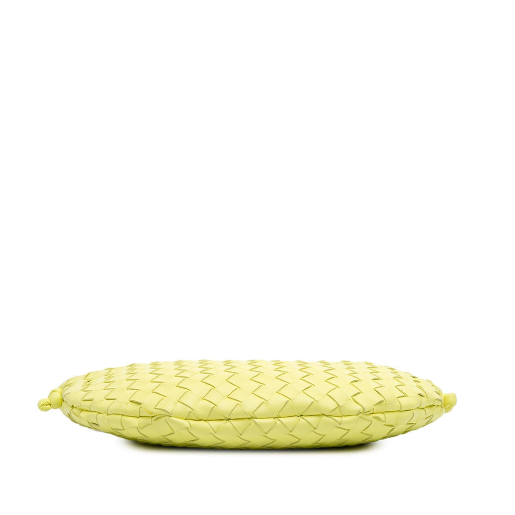 Bottega Veneta Medium Lambskin Intrecciato Turn Pouch