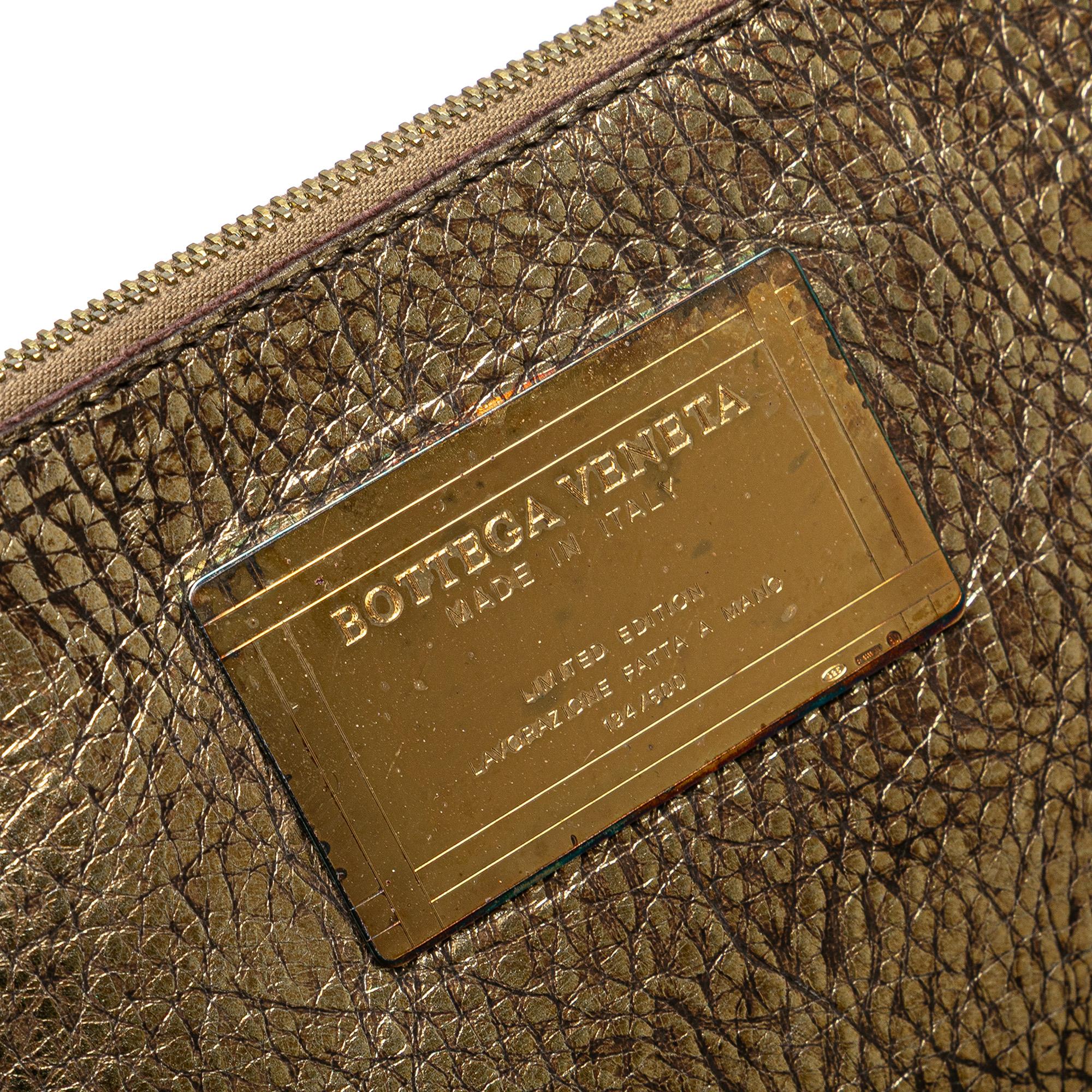 Bottega Veneta Medium Lambskin Intreccio Cabat Tote