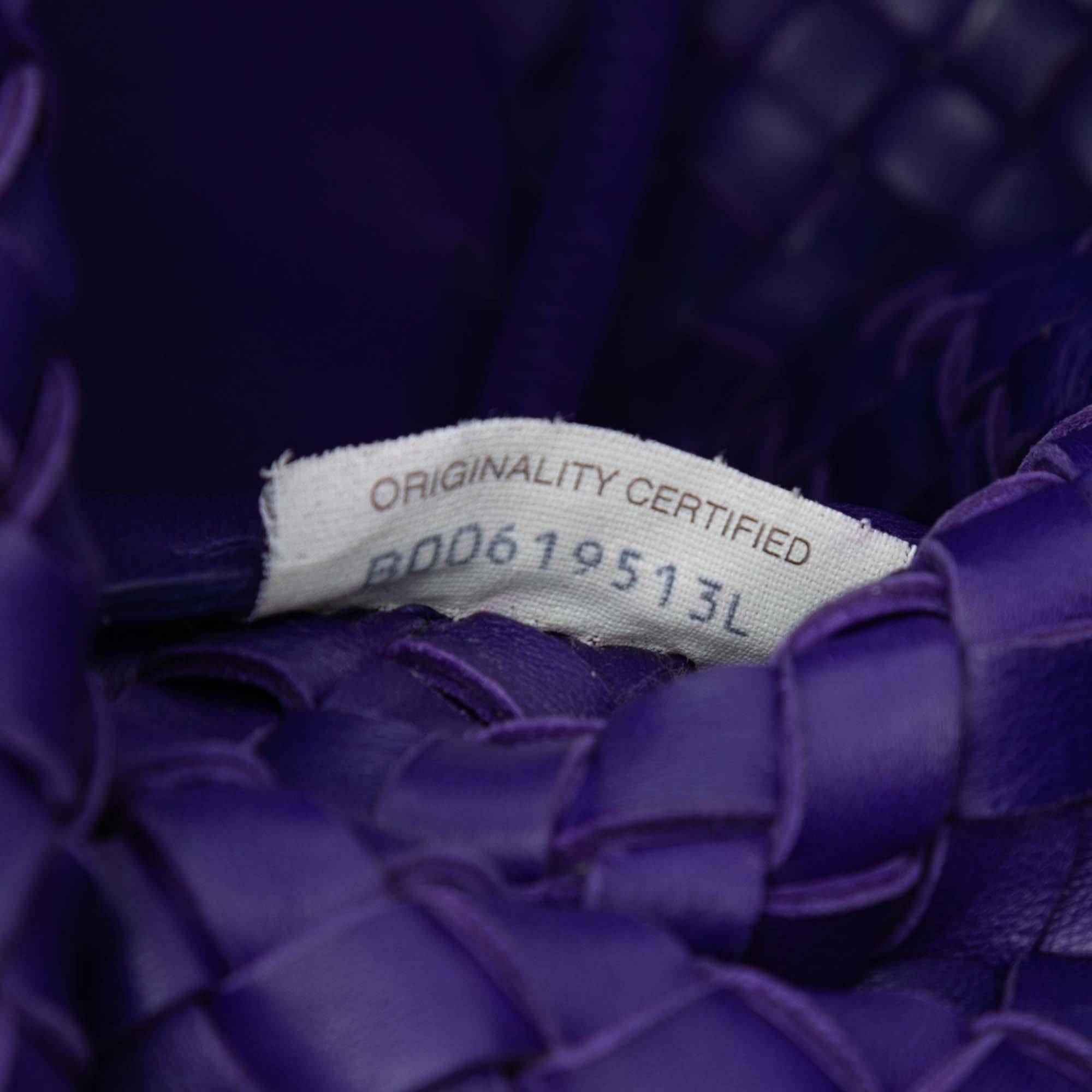 Bottega Veneta Medium Lambskin Intreccio Cabat Tote