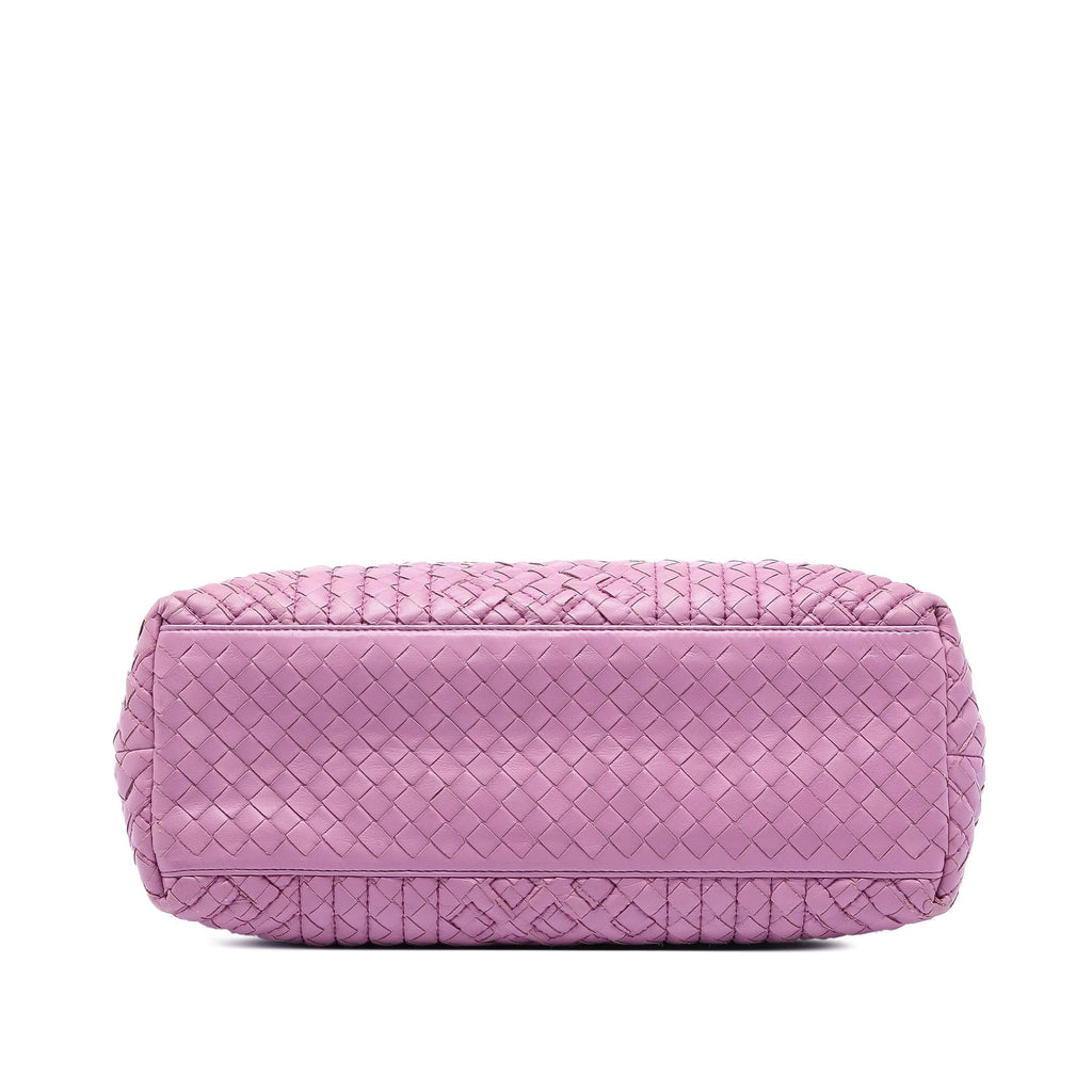 Bottega Veneta Medium Nappa Intrecciato Boutis Double Chain Tote
