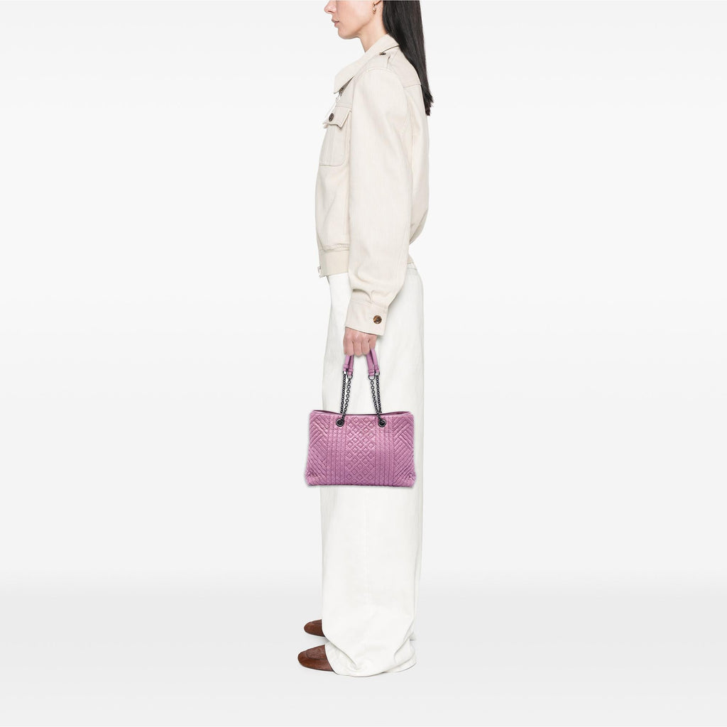 Bottega Veneta Medium Nappa Intrecciato Boutis Double Chain Tote