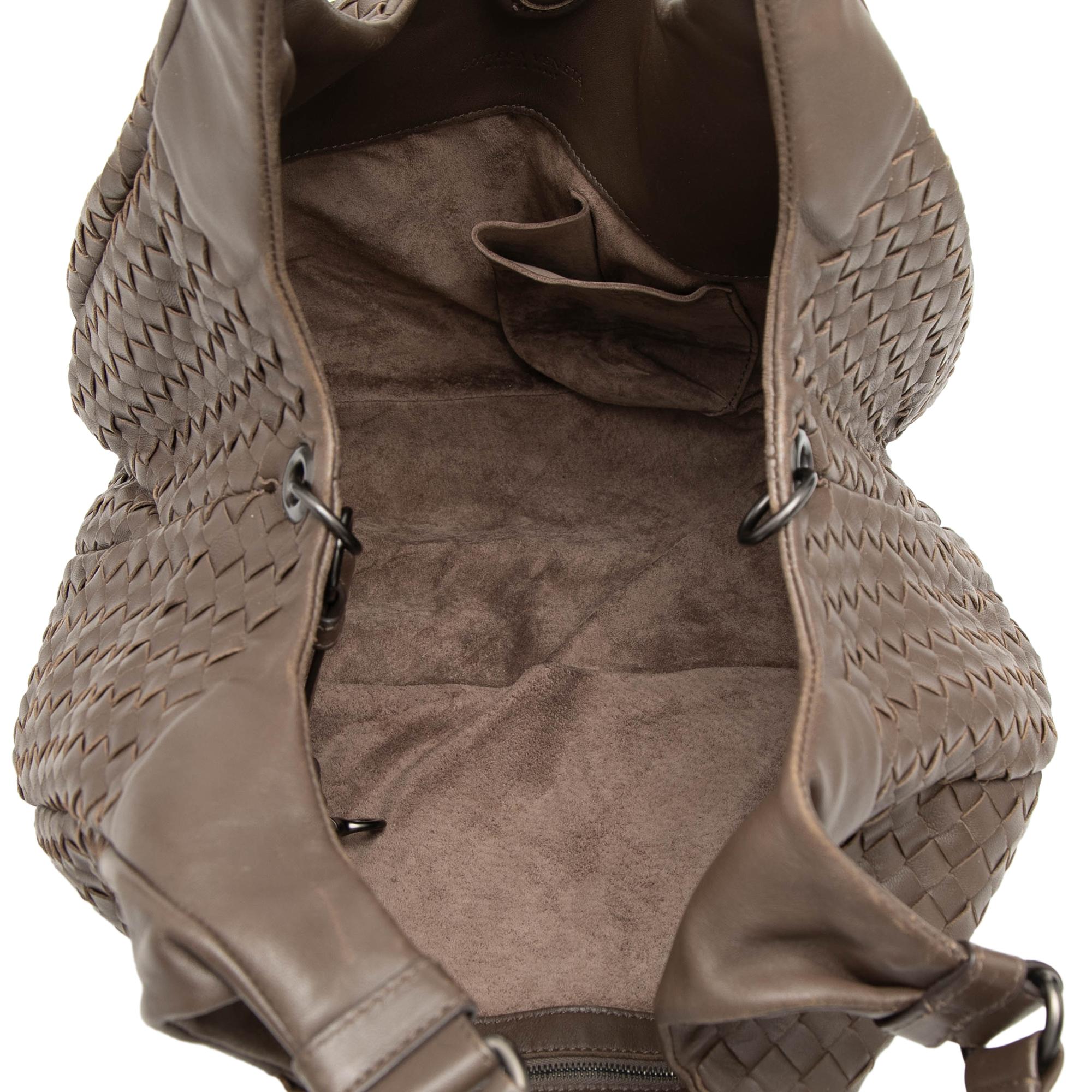 Bottega Veneta Medium Nappa Intrecciato Campana Hobo