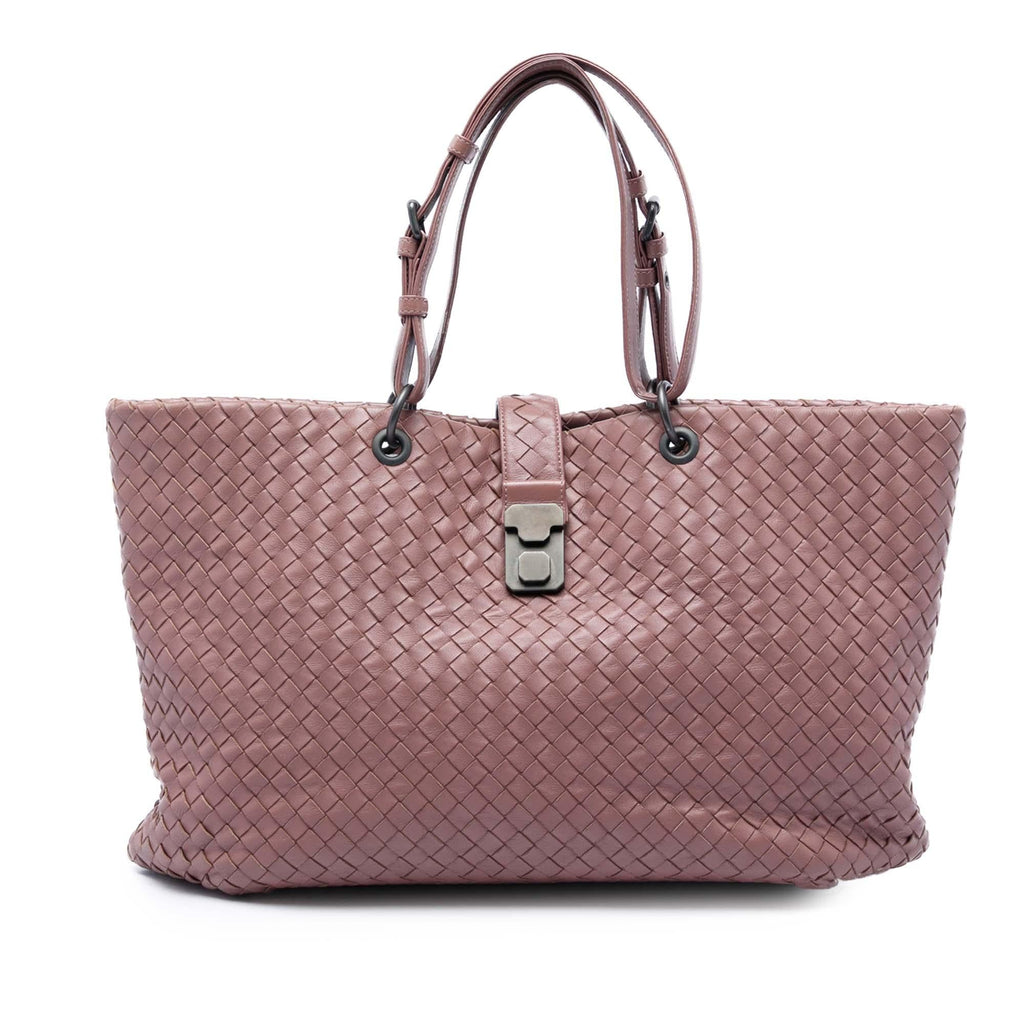 Bottega Veneta Medium Nappa Intrecciato Capri Tote