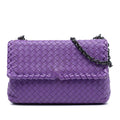 Bottega Veneta Medium Nappa Intrecciato Olimpia Shoulder Bag