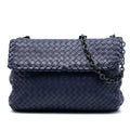 Bottega Veneta Medium Nappa Intrecciato Olimpia Shoulder Bag
