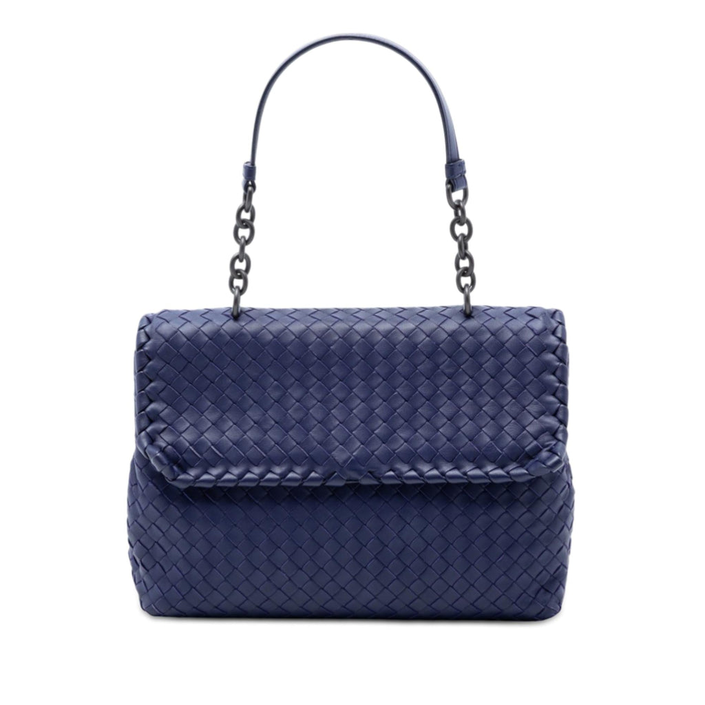 Bottega Veneta Medium Nappa Intrecciato Olimpia Shoulder Bag