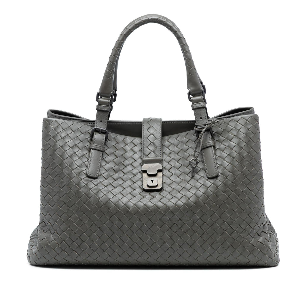 Bottega Veneta Medium Nappa Intrecciato Roma Tote