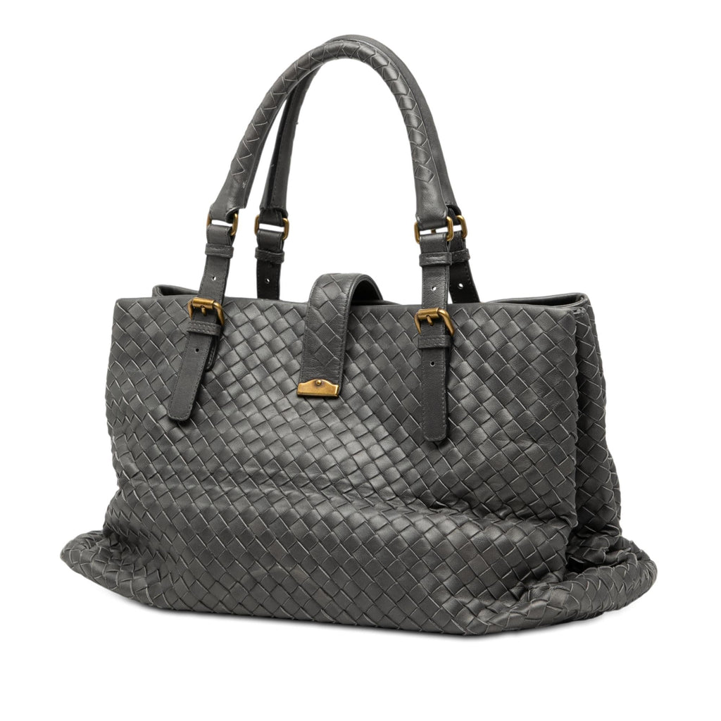 Bottega Veneta Medium Nappa Intrecciato Roma Tote