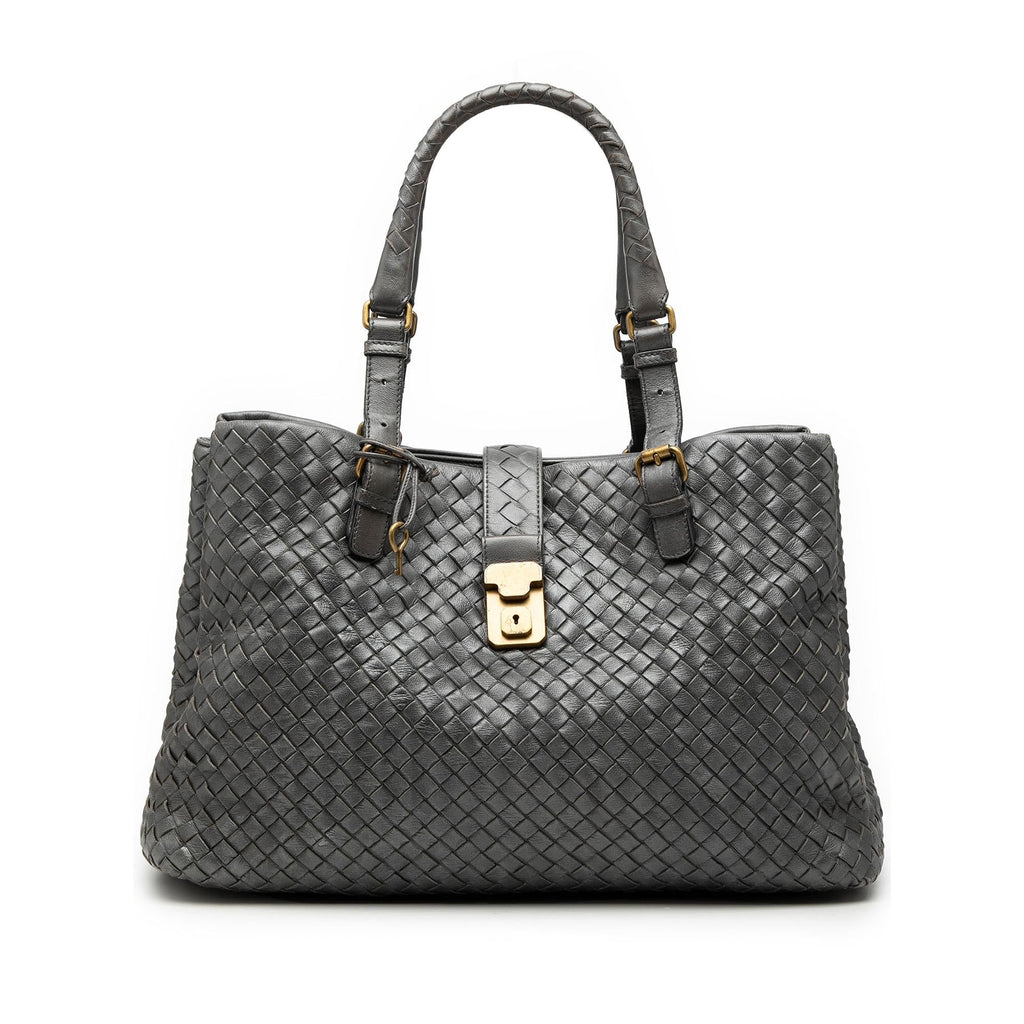Bottega Veneta Medium Nappa Intrecciato Roma Tote