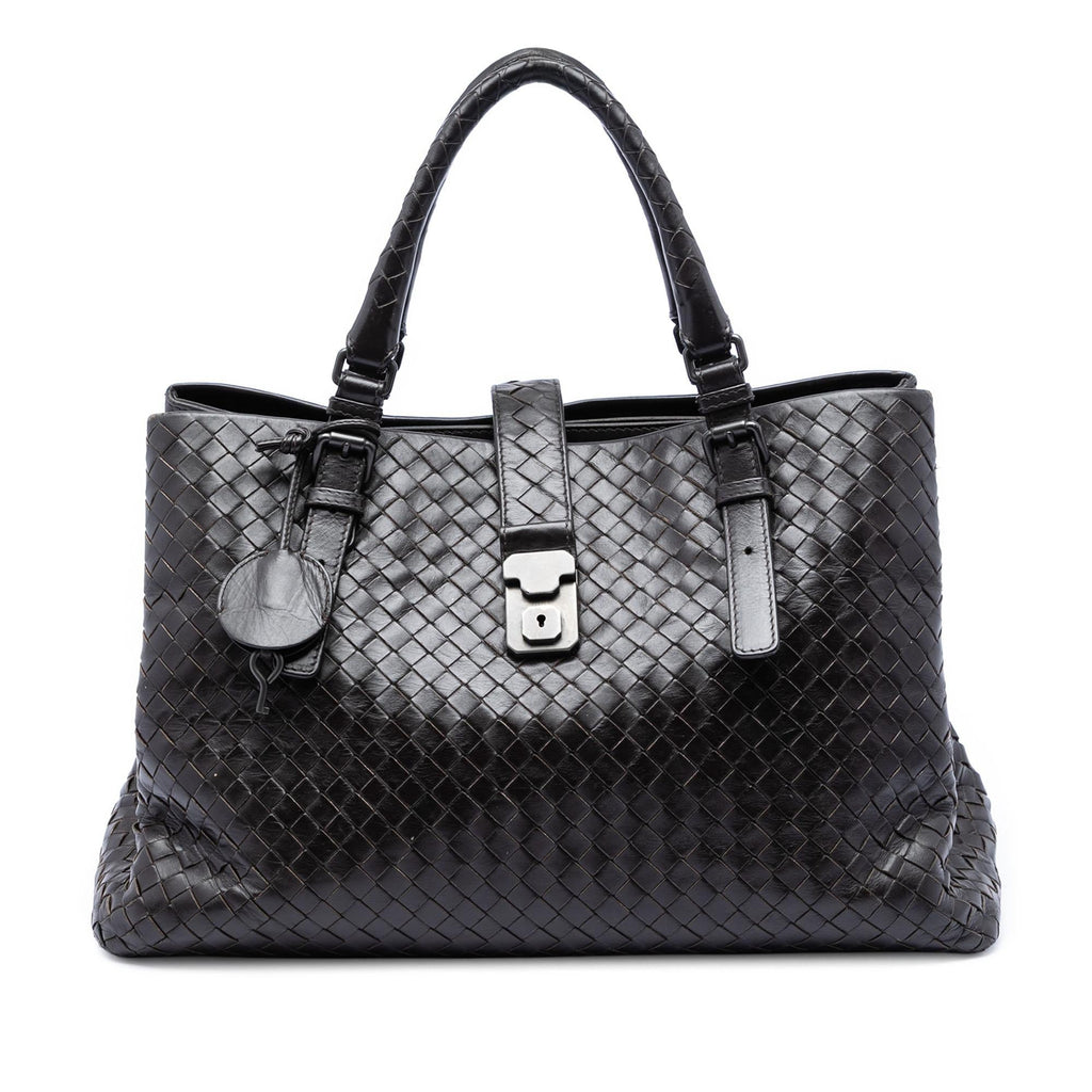 Bottega Veneta Medium Nappa Intrecciato Roma Tote
