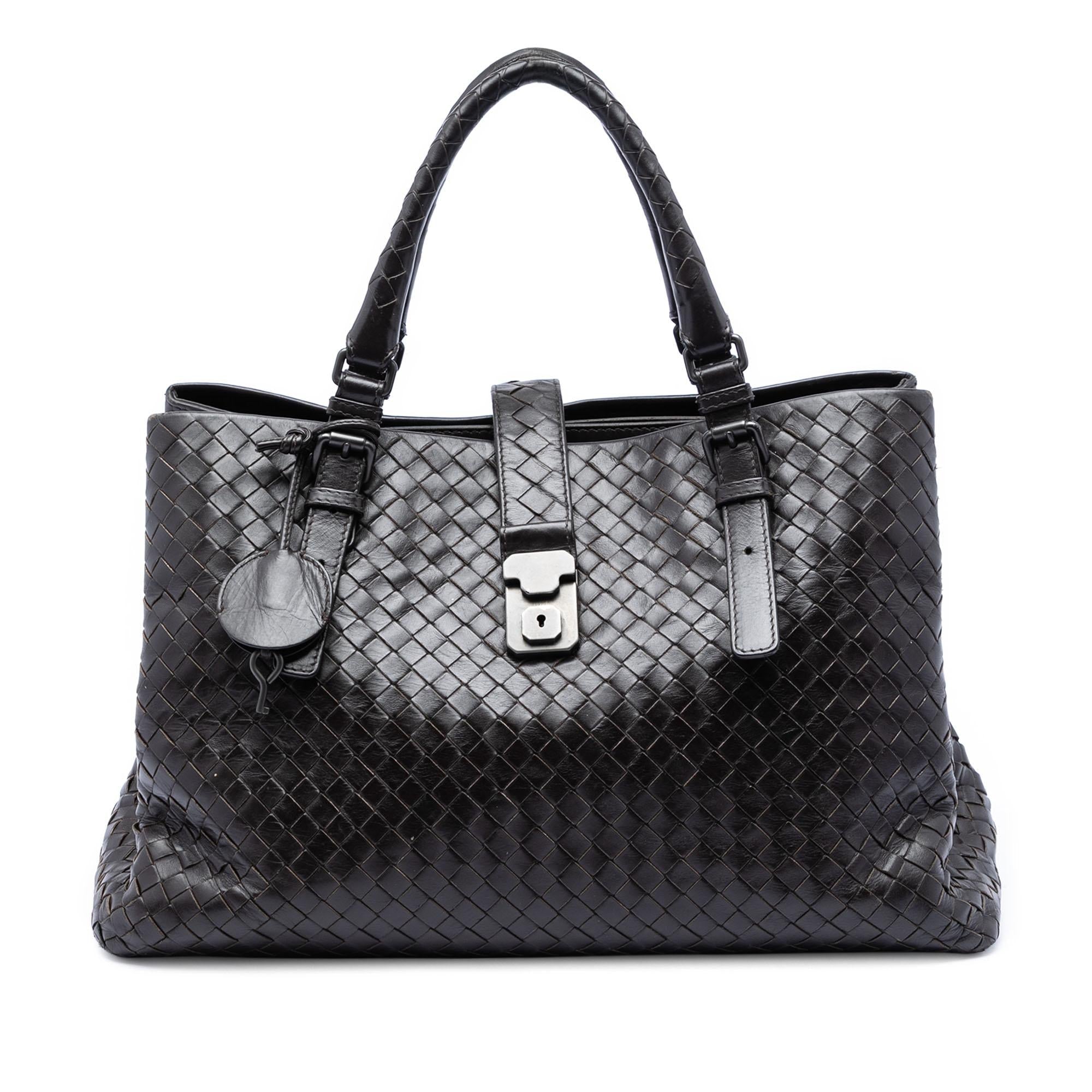 Bottega Veneta Medium Nappa Intrecciato Roma Tote