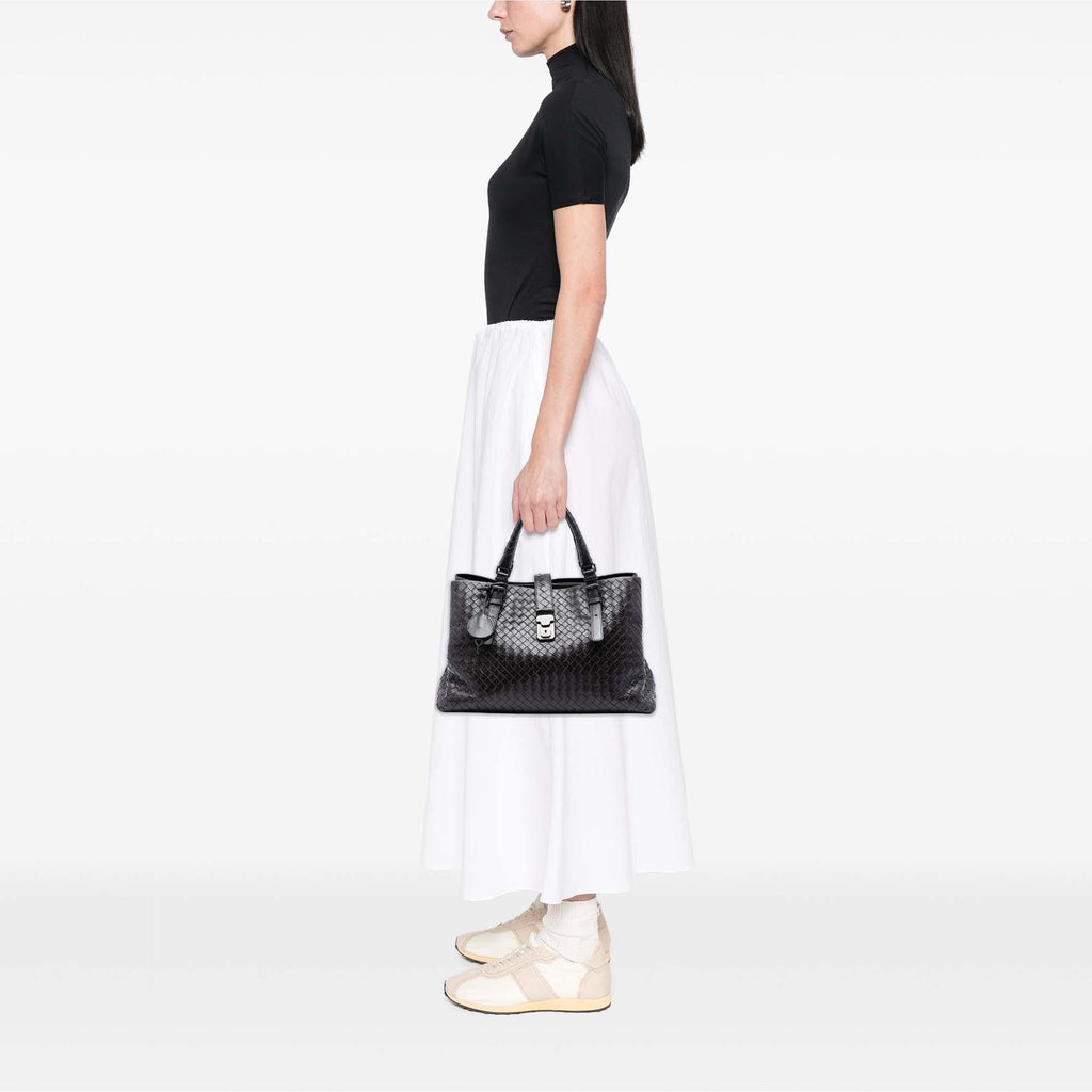 Bottega Veneta Medium Nappa Intrecciato Roma Tote