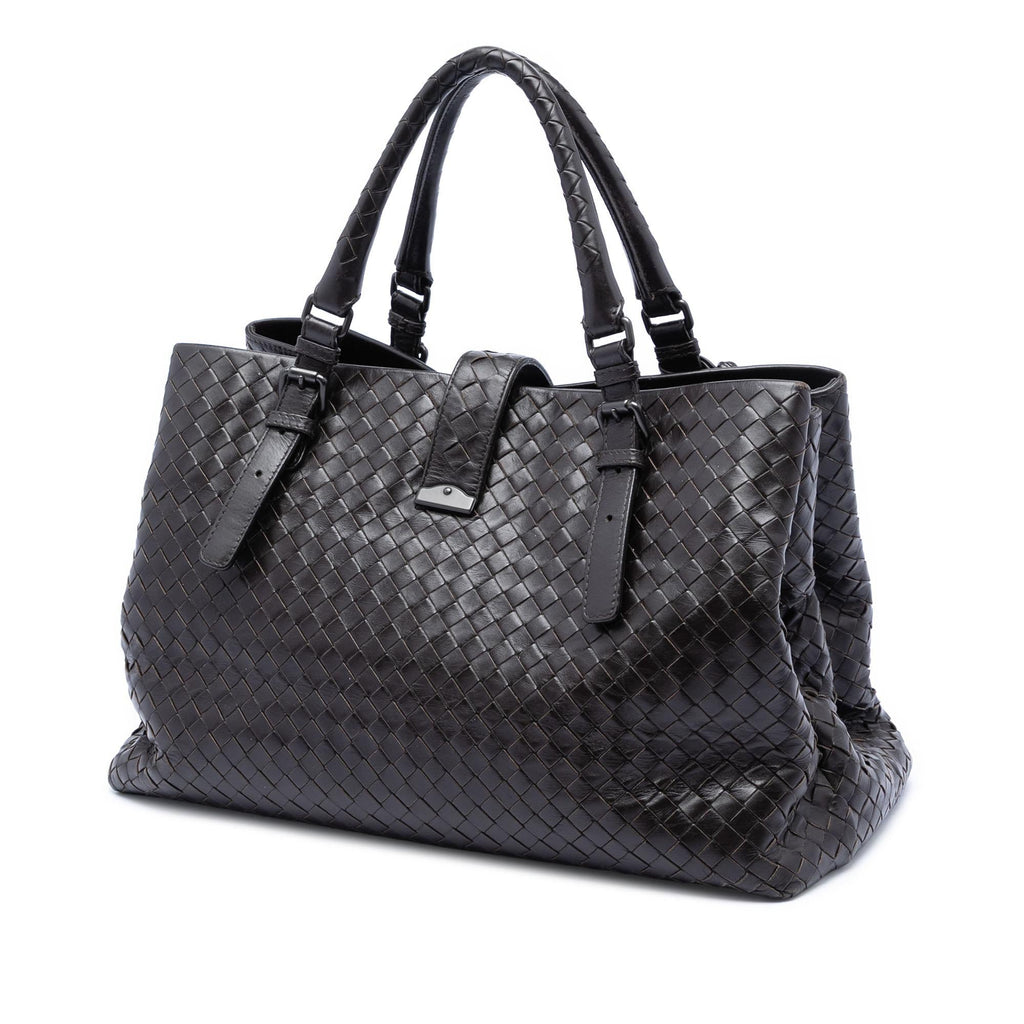 Bottega Veneta Medium Nappa Intrecciato Roma Tote
