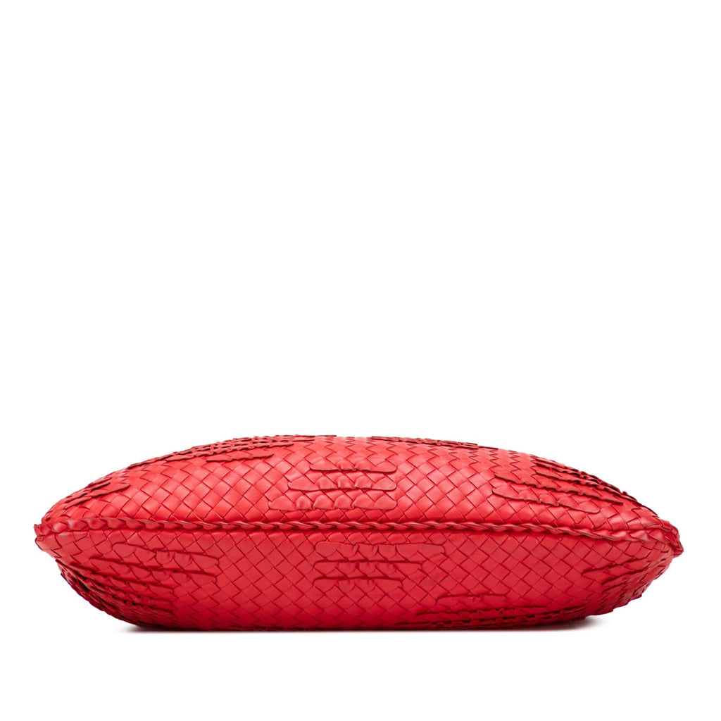 Bottega Veneta Medium Nappa Intrecciato Ruffle Veneta Hobo