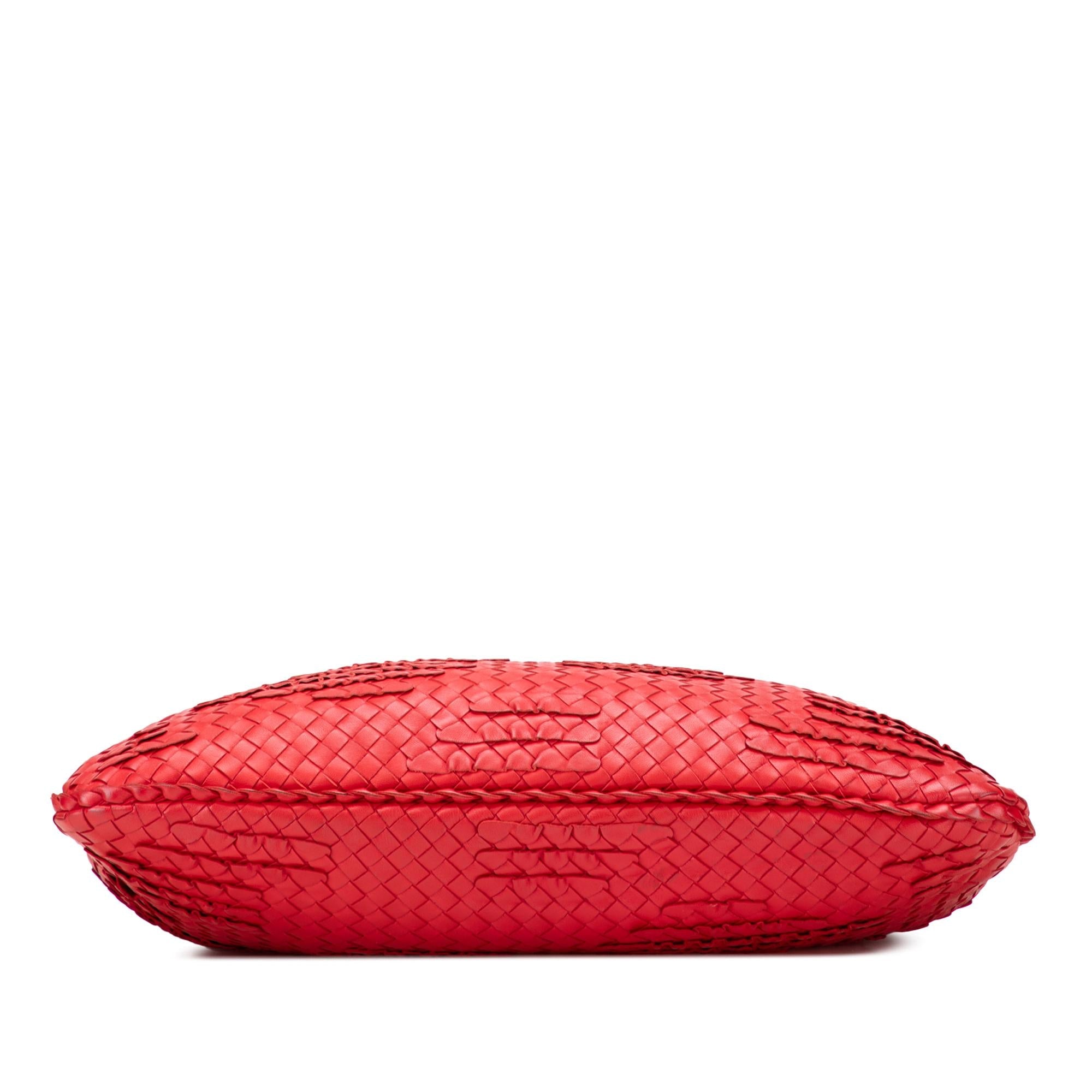 Bottega Veneta Medium Nappa Intrecciato Ruffle Veneta Hobo