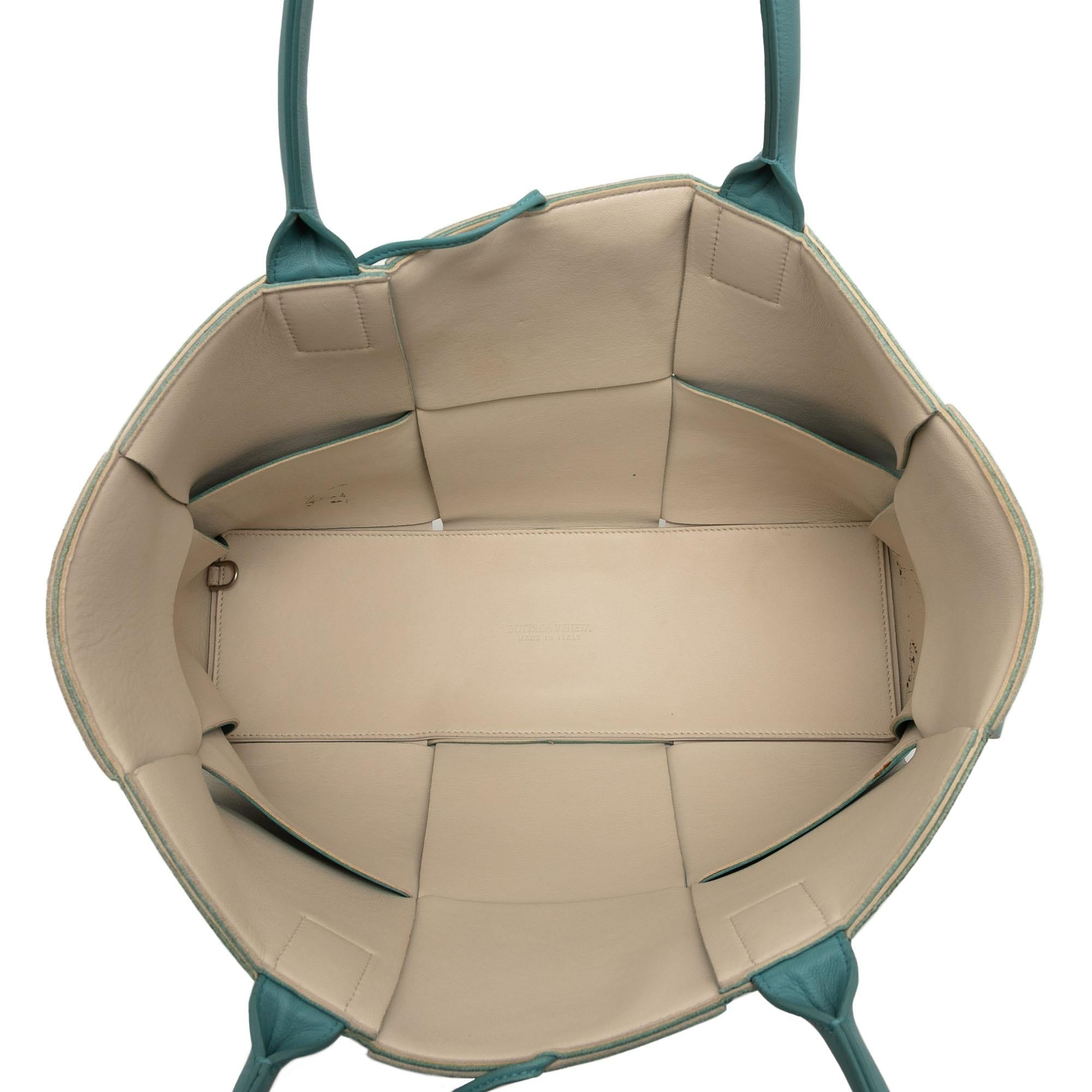 Bottega Veneta Medium Nappa Maxi Intrecciato Arco Tote