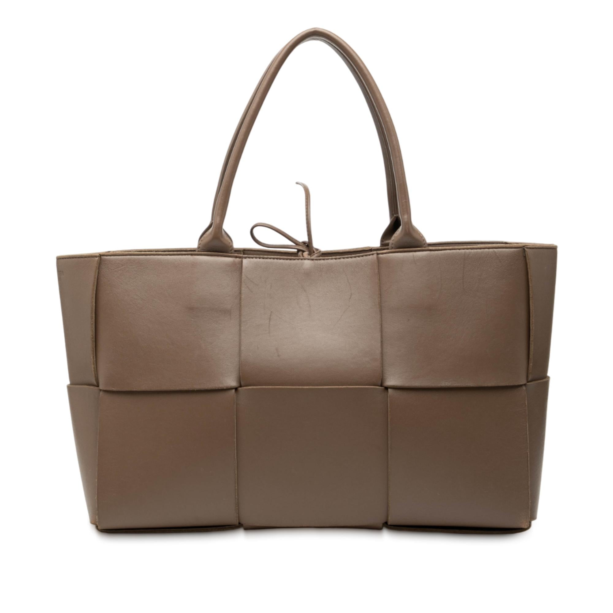 Bottega Veneta Medium Nappa Maxi Intrecciato Arco Tote