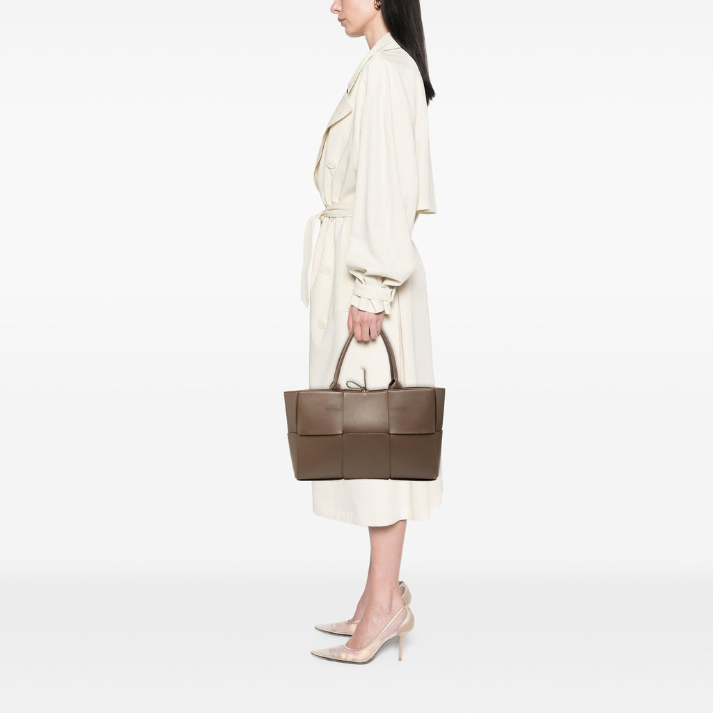 Bottega Veneta Medium Nappa Maxi Intrecciato Arco Tote