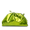 Bottega Veneta Metallic Crushed Calfskin The Mini Pouch