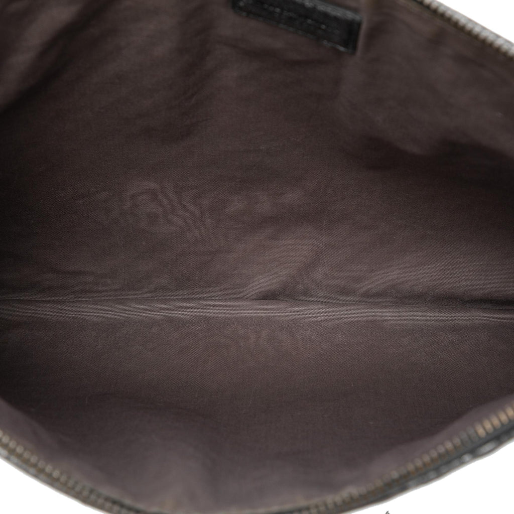 Bottega Veneta Metallic Nappa Intrecciato Clutch