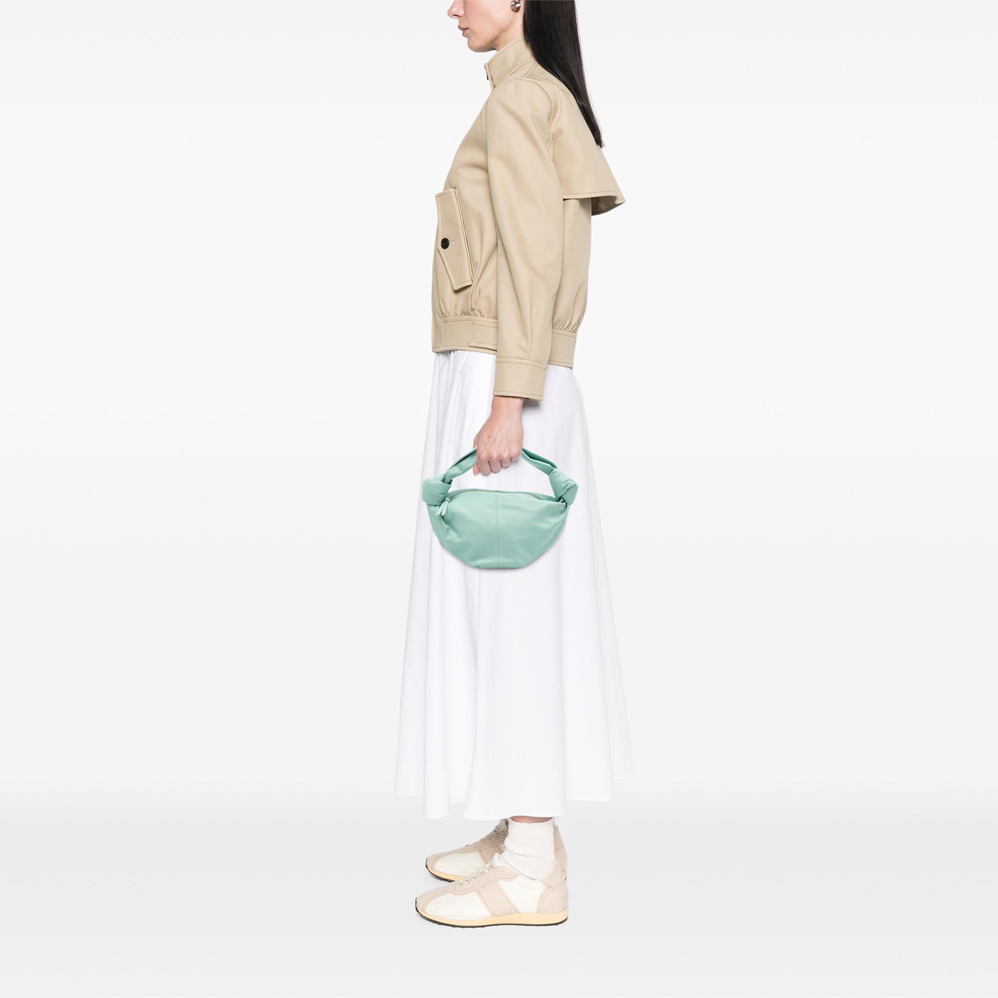 Bottega Veneta Mini Calfskin Double Knot Bag
