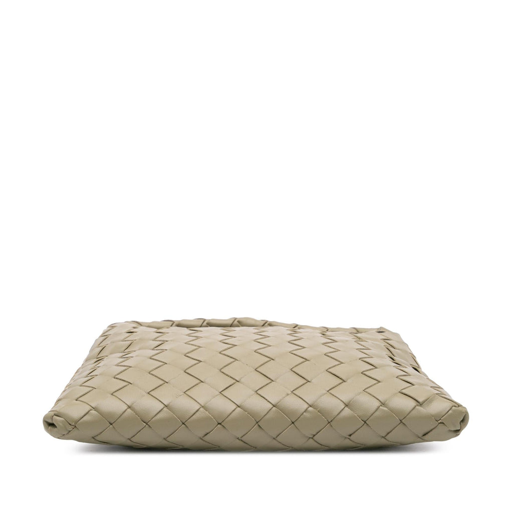 Bottega Veneta Mini Calfskin Intrecciato Hop Satchel