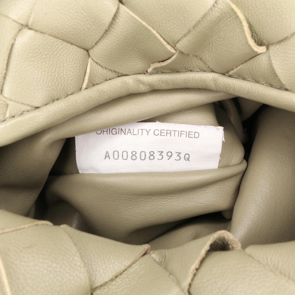 Bottega Veneta Mini Calfskin Intrecciato Hop Satchel