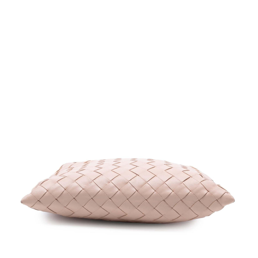 Bottega Veneta Mini Calfskin Intrecciato Hop Satchel