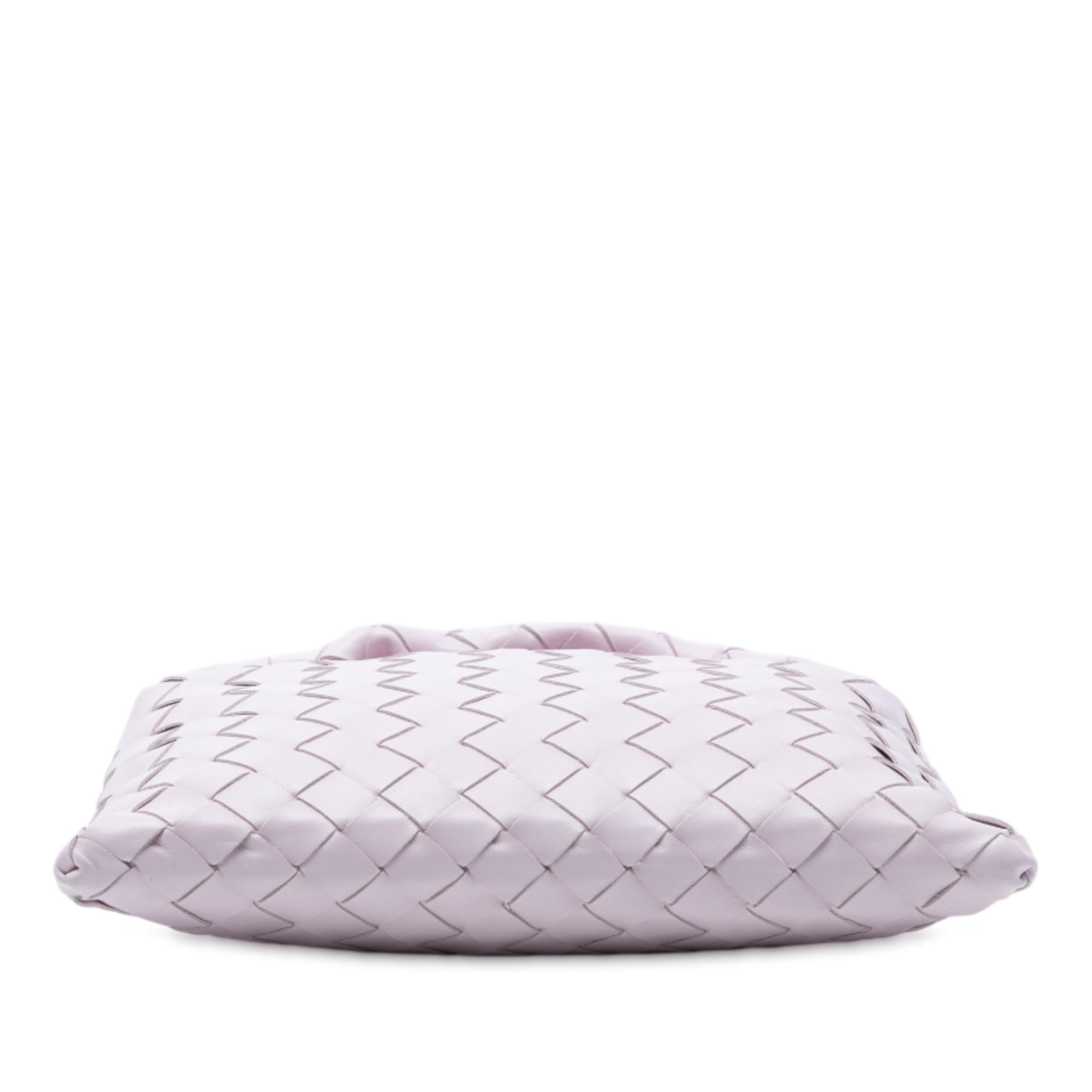 Bottega Veneta Mini Calfskin Intrecciato Hop Satchel