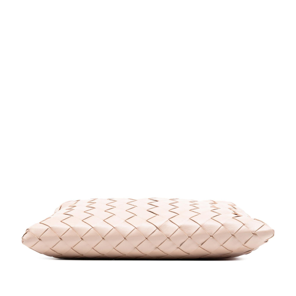 Bottega Veneta Mini Calfskin Intrecciato Hop Satchel